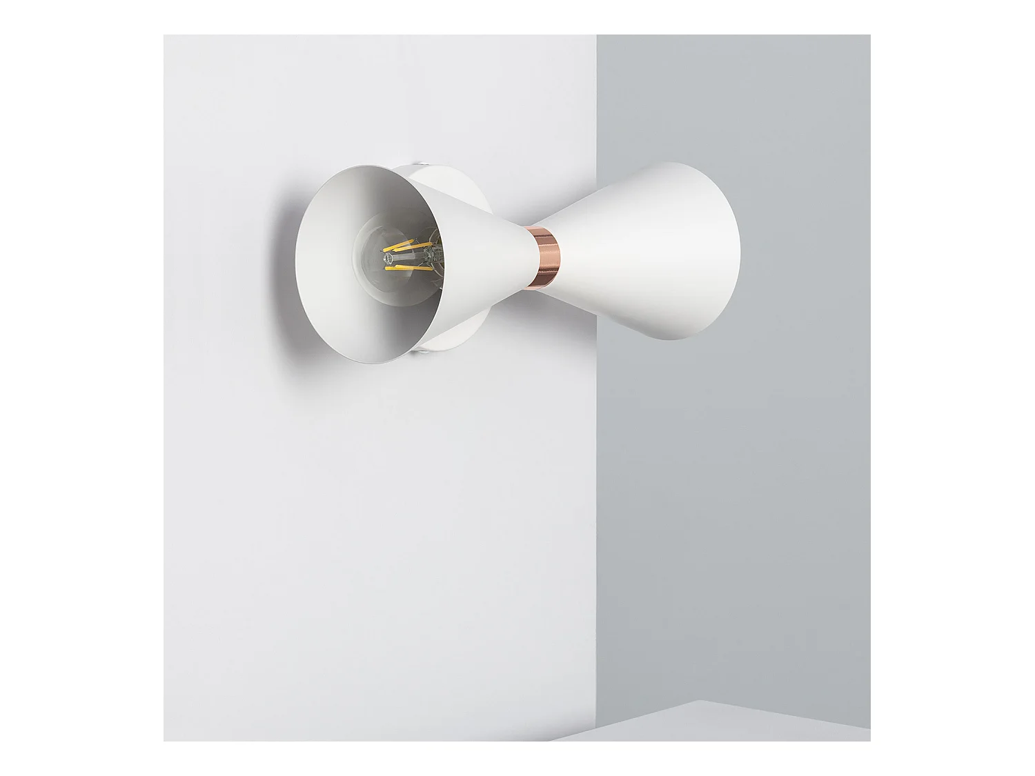 Lampada da Parete Kusini Bianco