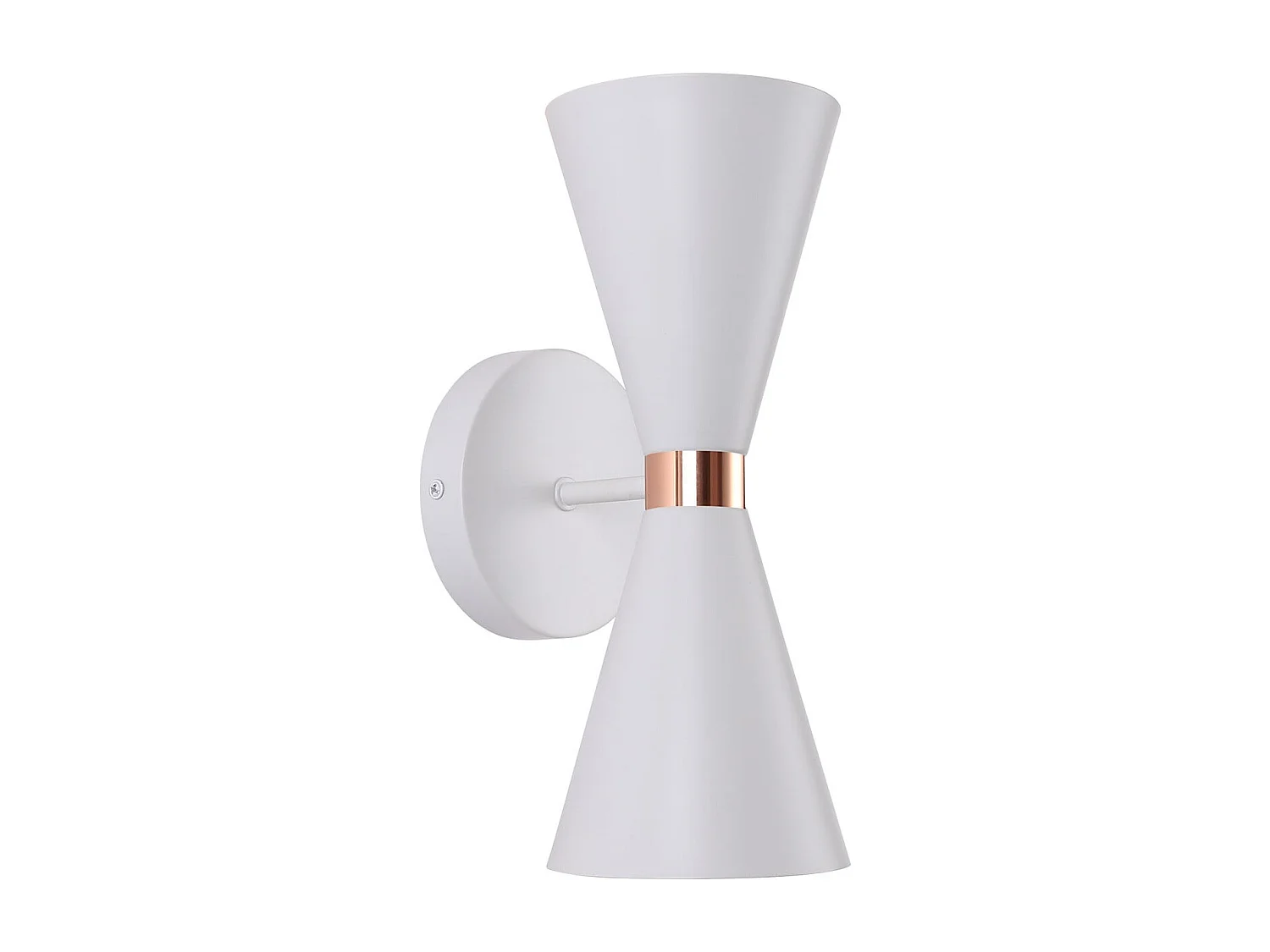 Lampe Murale Métal Kusini  Blanc