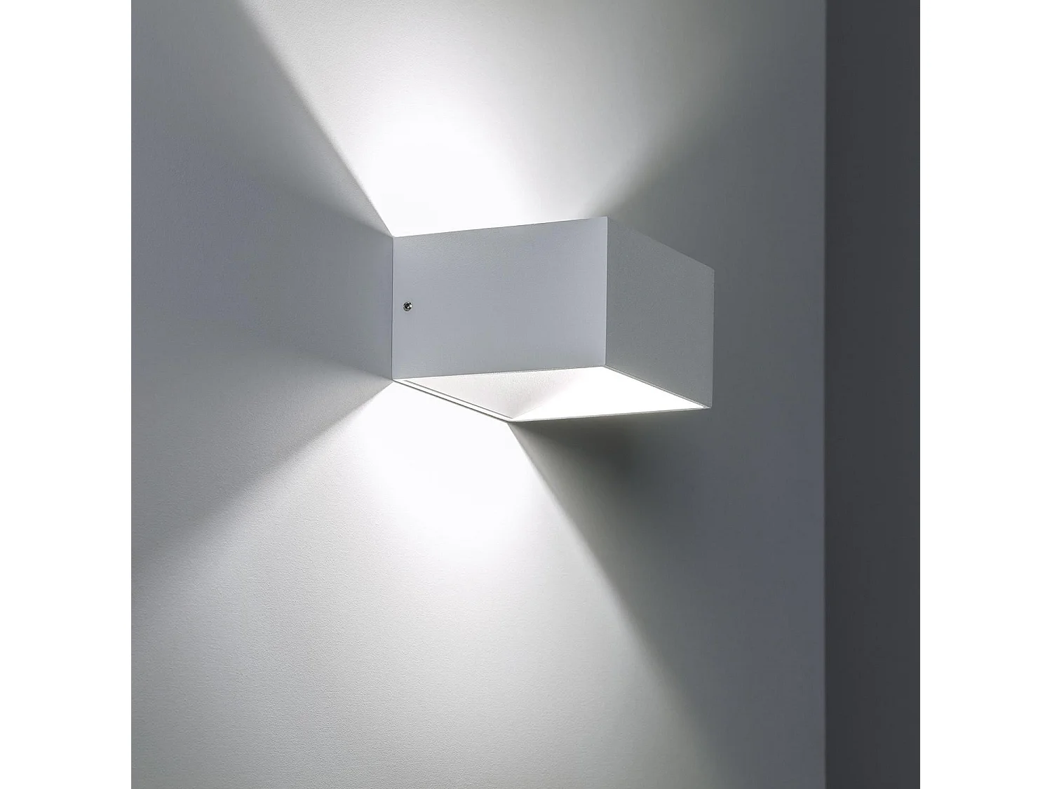 Applique Murale LED Aluminium Lico 6W Éclairage Double Face Blanche  4000K Blanc neutre