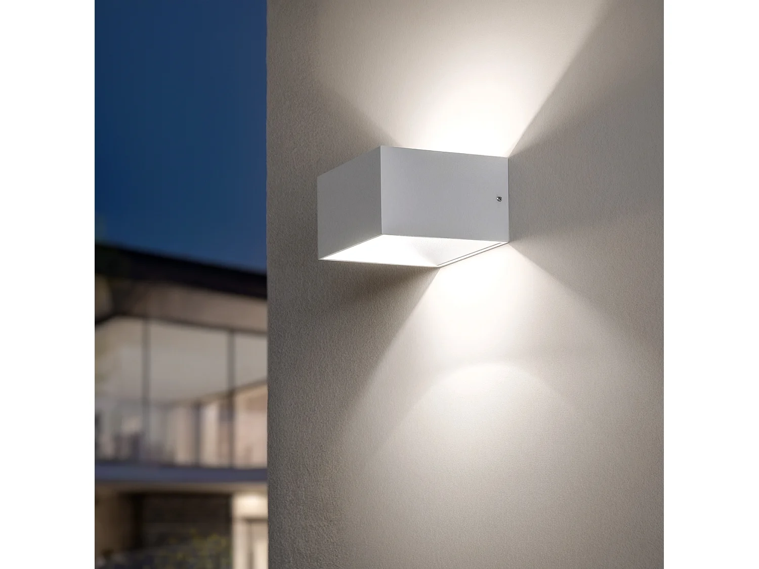 Applique Murale LED Aluminium Lico 6W Éclairage Double Face Blanche  4000K Blanc neutre