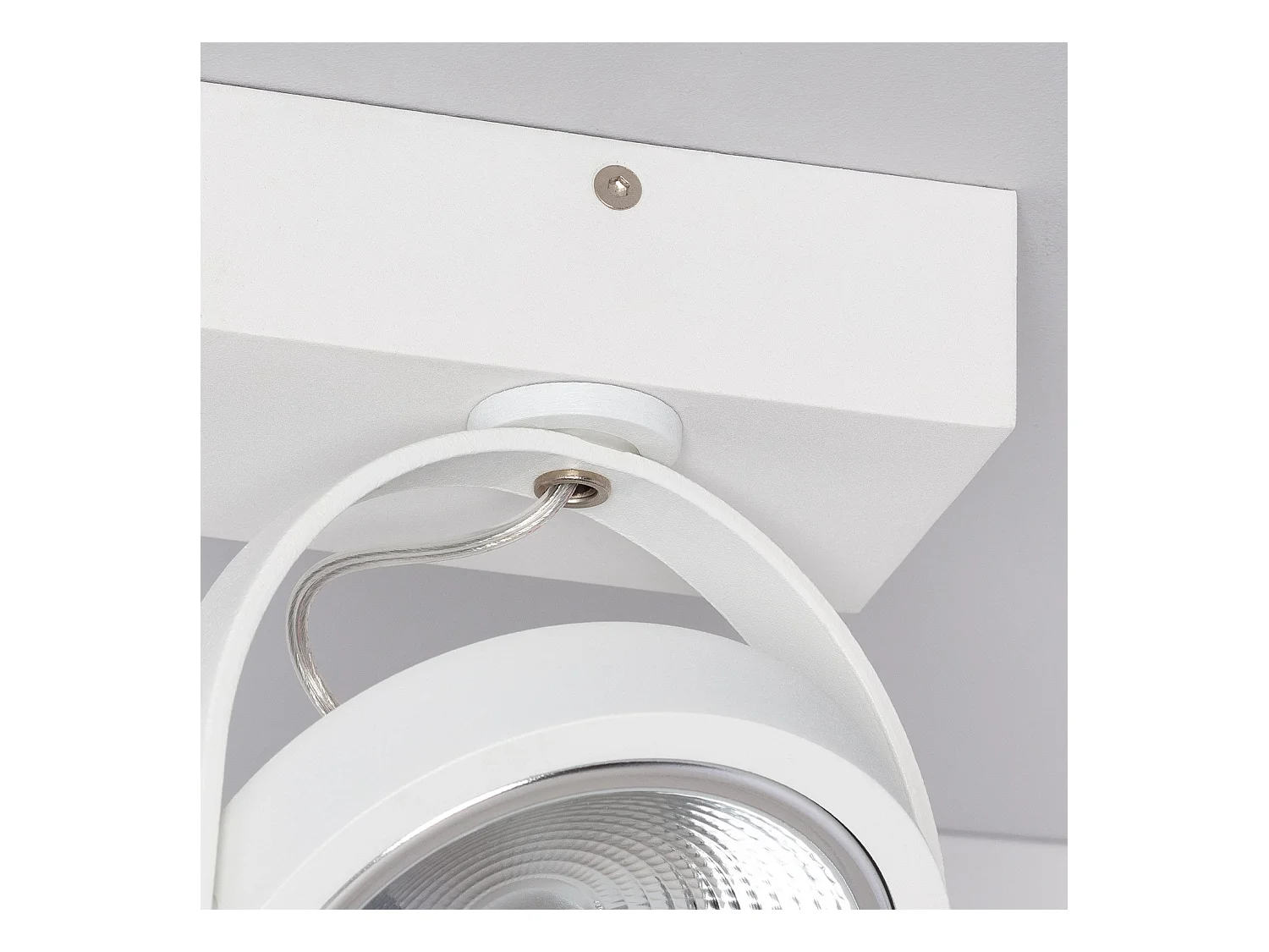 Spot LED 15W CREE en Saillie Orientable AR111 Dimmable Blanc  4000K Blanc neutre