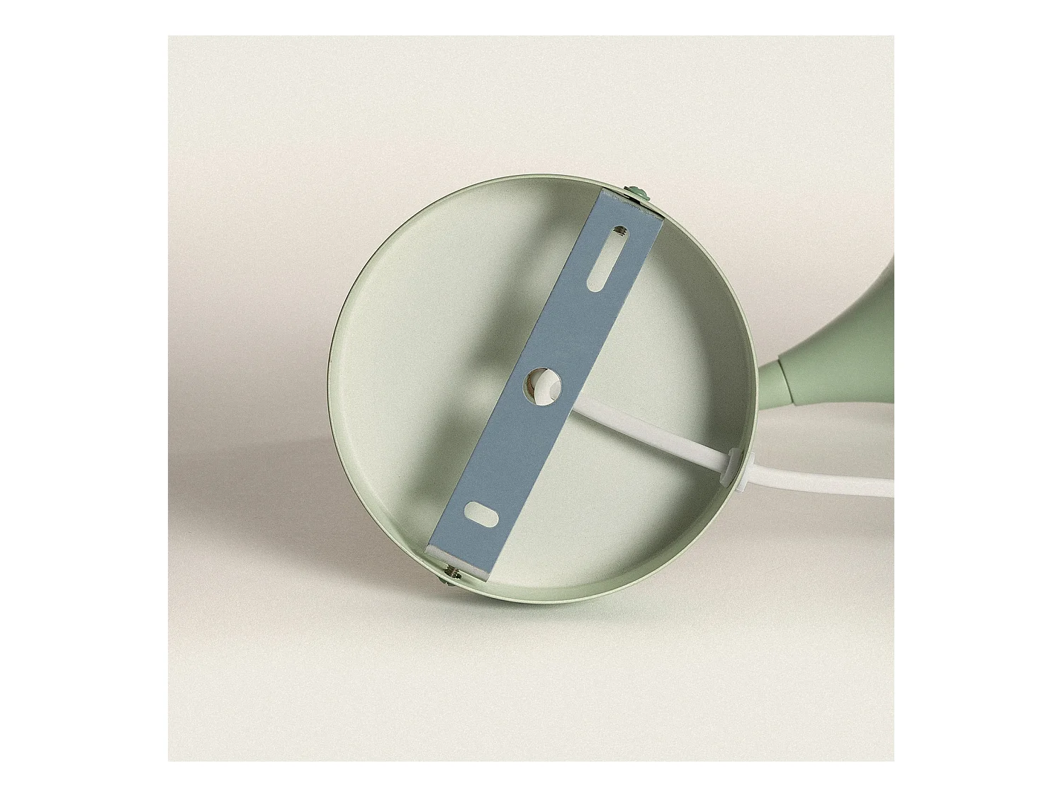 Lampe Murale Bois et Métal Monah Vert Céladon