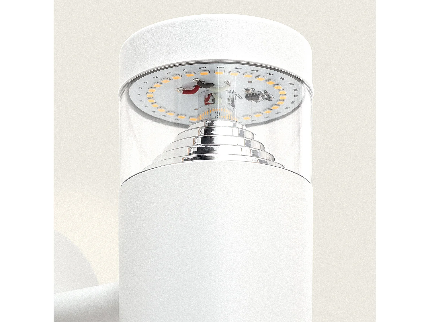 Lampe Murale LED Extérieure 5W Acier Inoxydable Inti White 3000K Blanc chaud