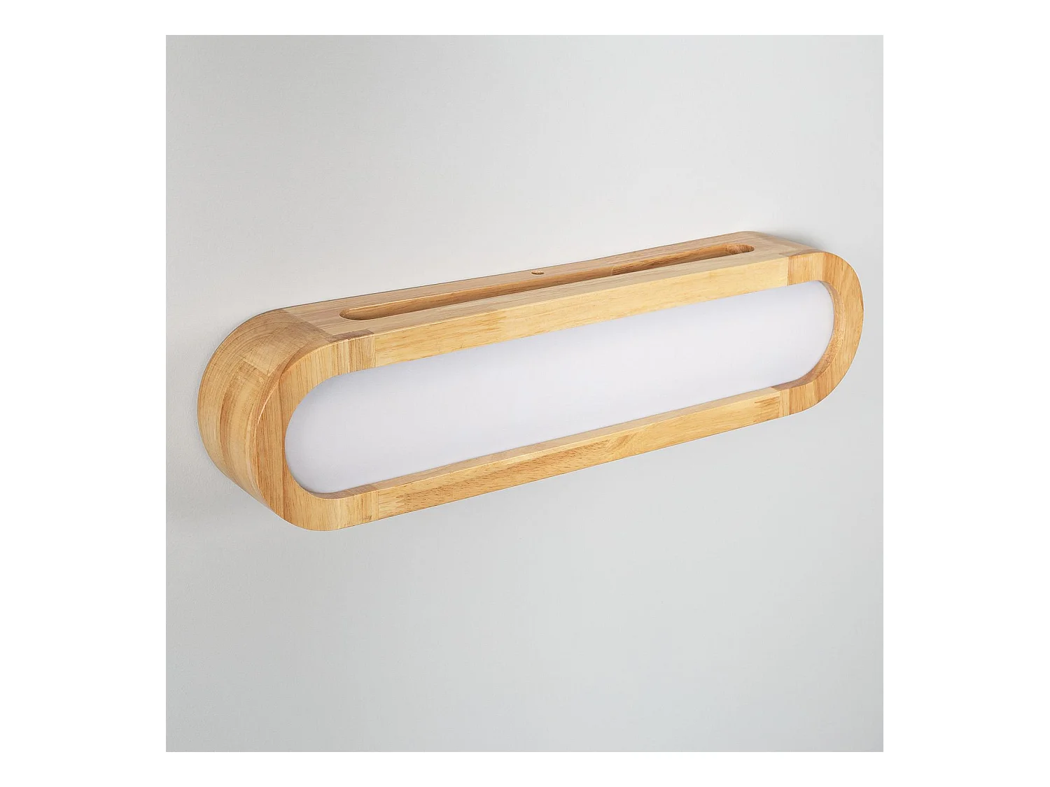 Applique da Parete LED 12W Legno Egil 2700K Bianco Caldo