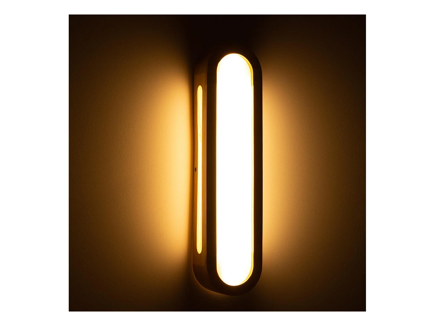 Applique da Parete LED 12W Legno Egil 2700K Bianco Caldo