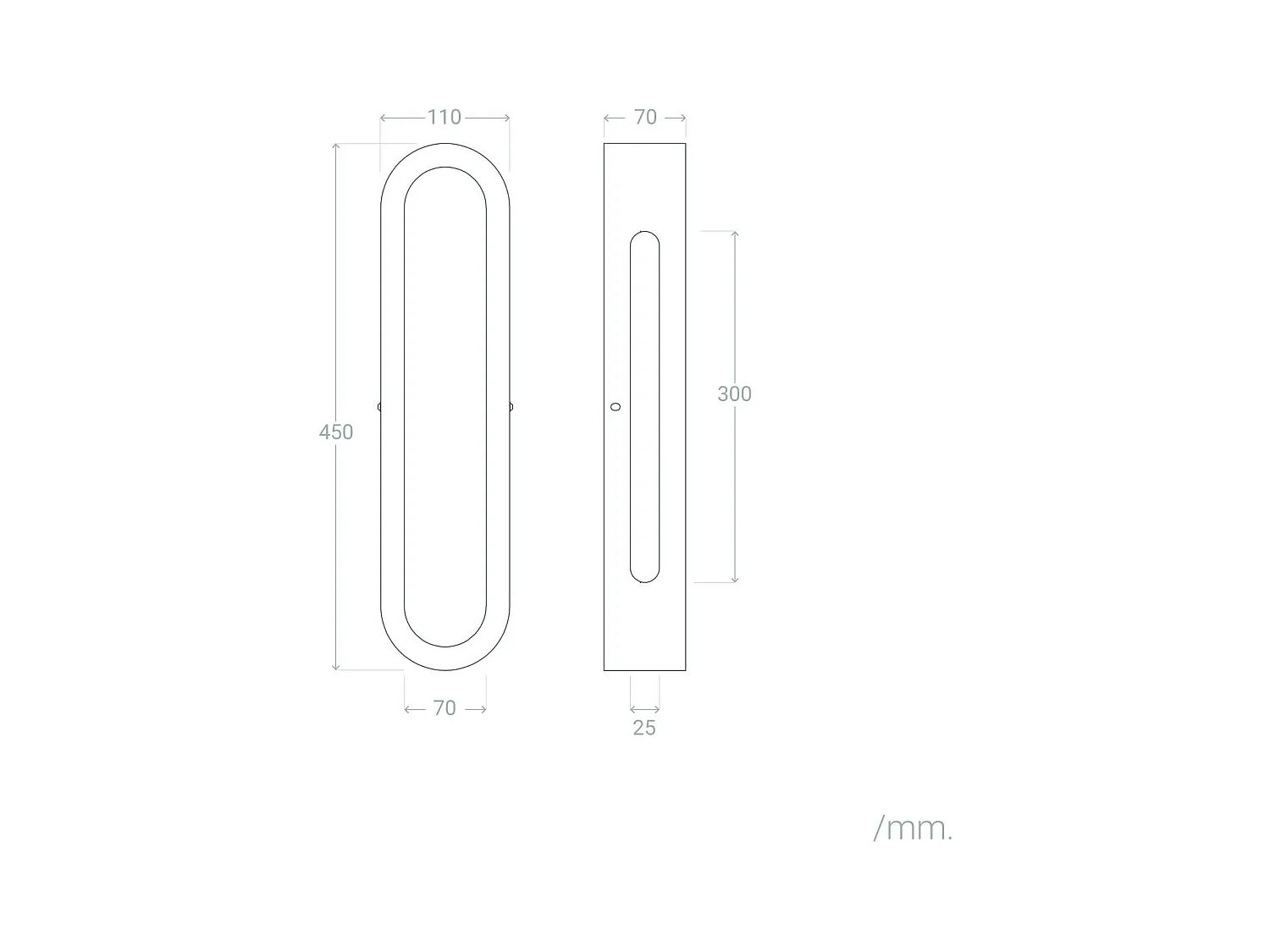 Applique da Parete LED 12W Legno Egil 2700K Bianco Caldo