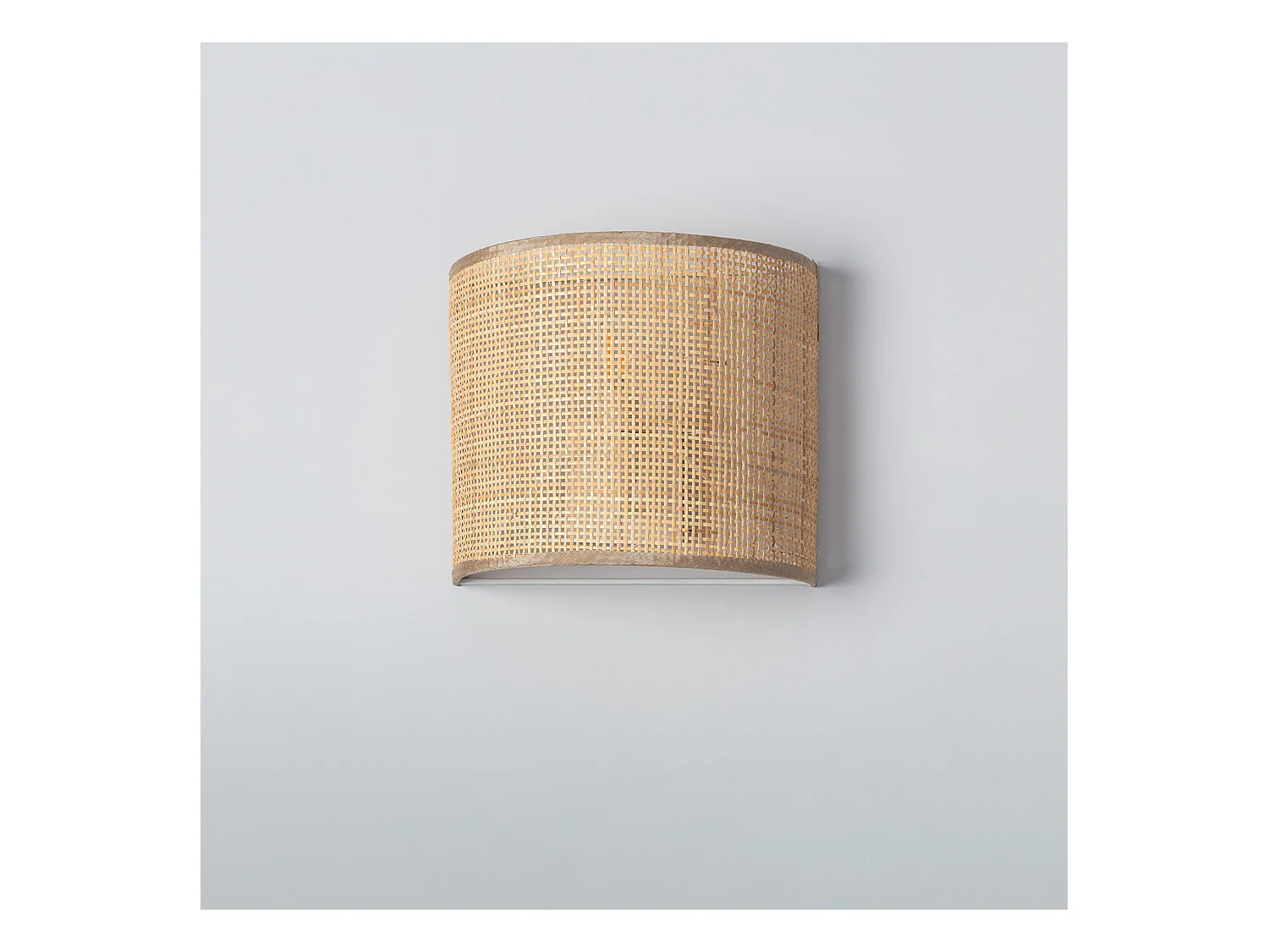 Applique Murale Rotin Baracoa Nusu Naturel