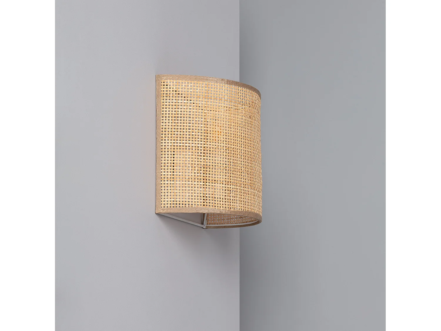 Applique Murale Rotin Baracoa Nusu Naturel