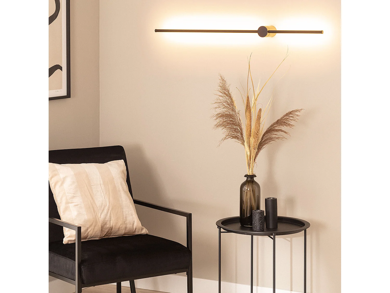 Applique da Parete LED 15W Metallo Big DeLux Nero