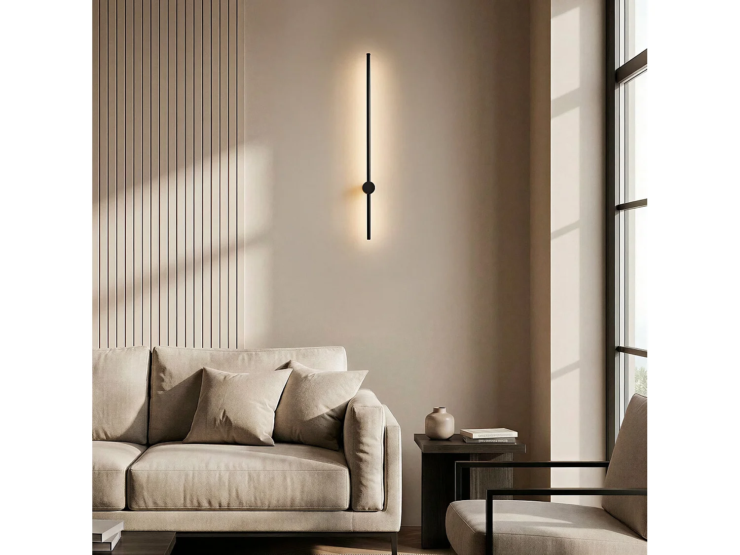 Applique da Parete LED 15W Metallo Big DeLux Nero