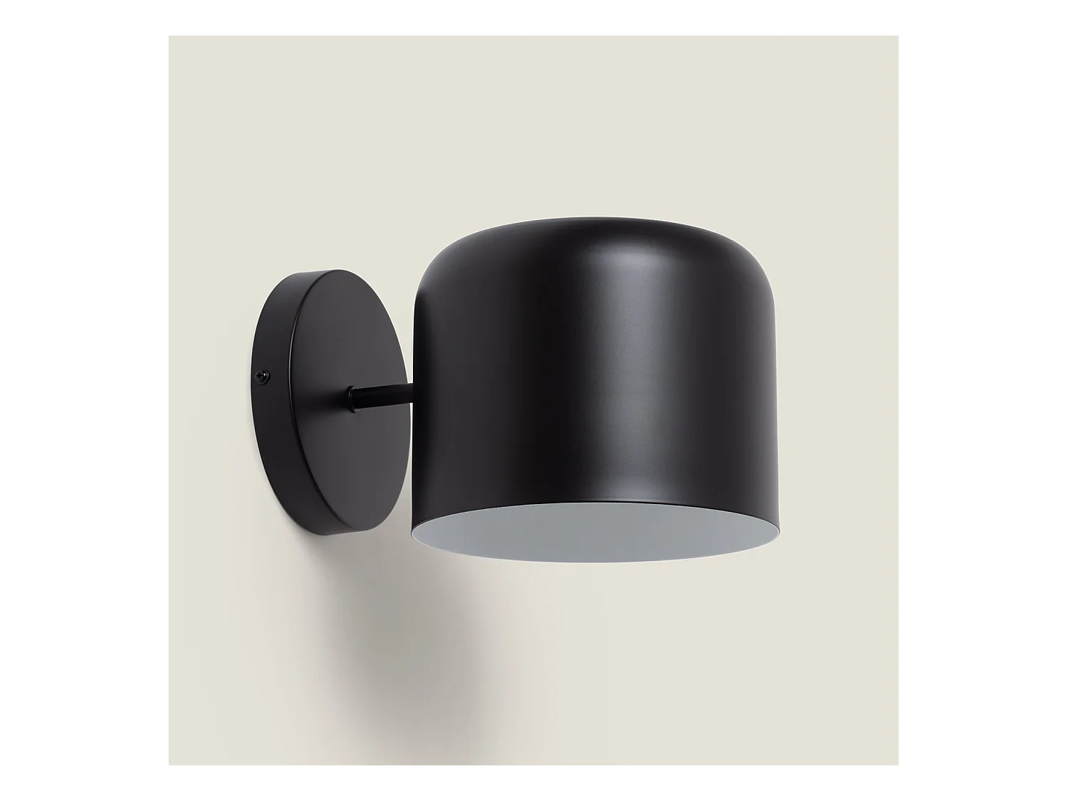 Lampe Murale Métal Bedourie Noir