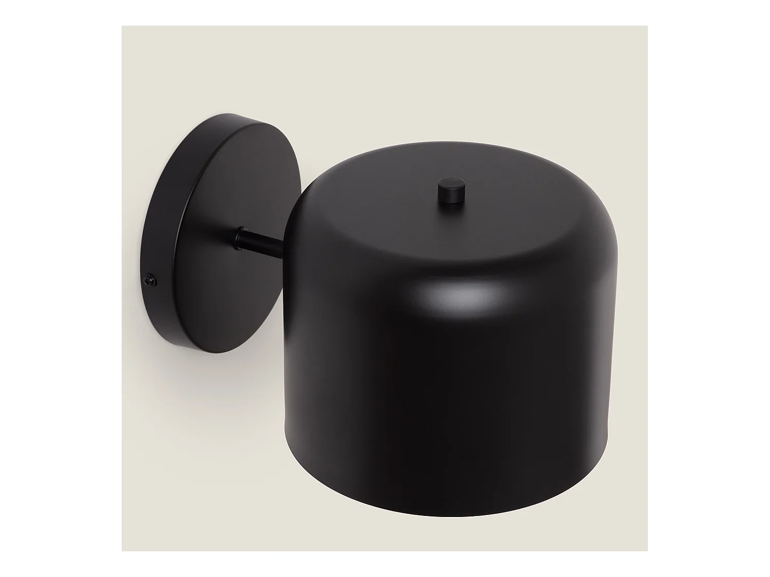 Lampe Murale Métal Bedourie Noir