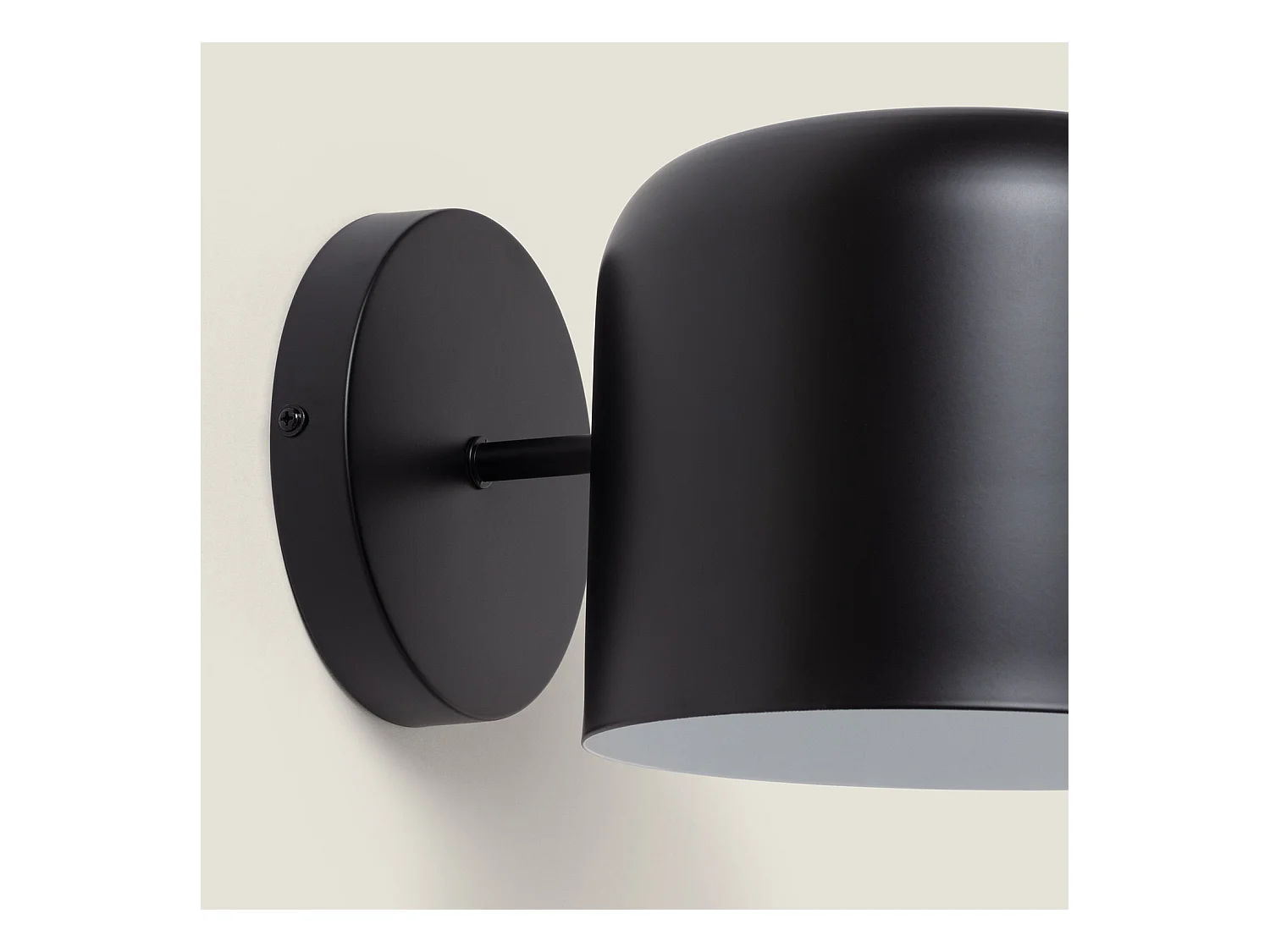 Lampe Murale Métal Bedourie Noir