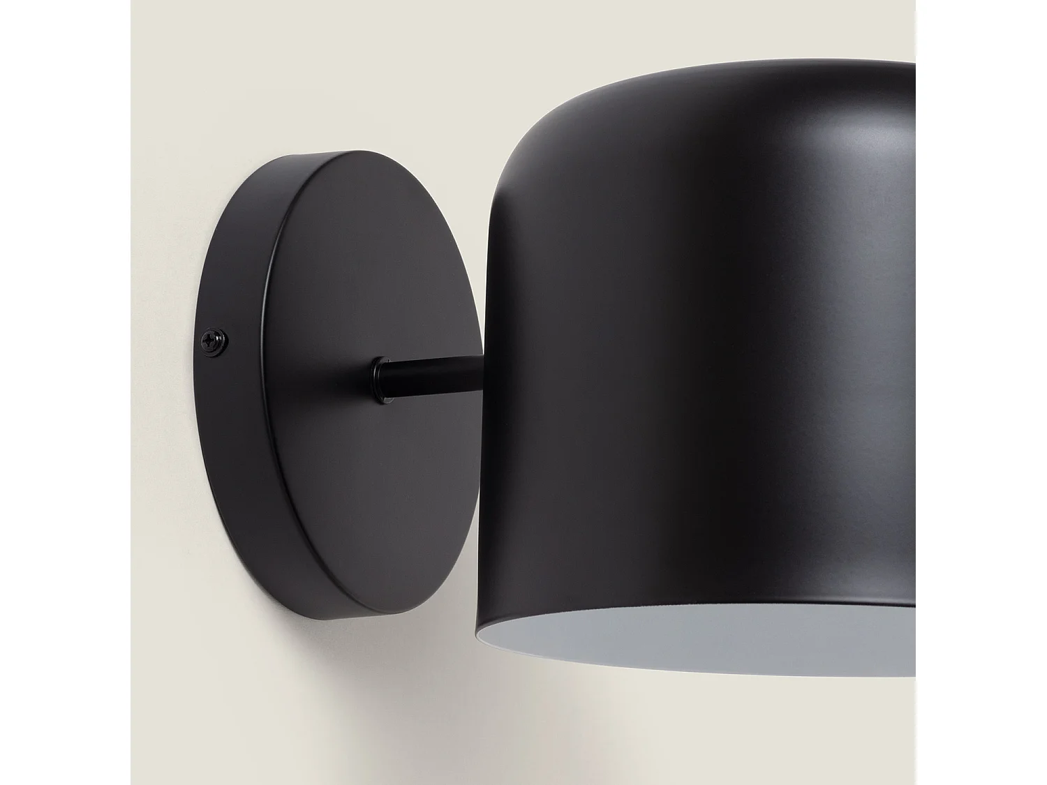 Lampe Murale Métal Bedourie Noir