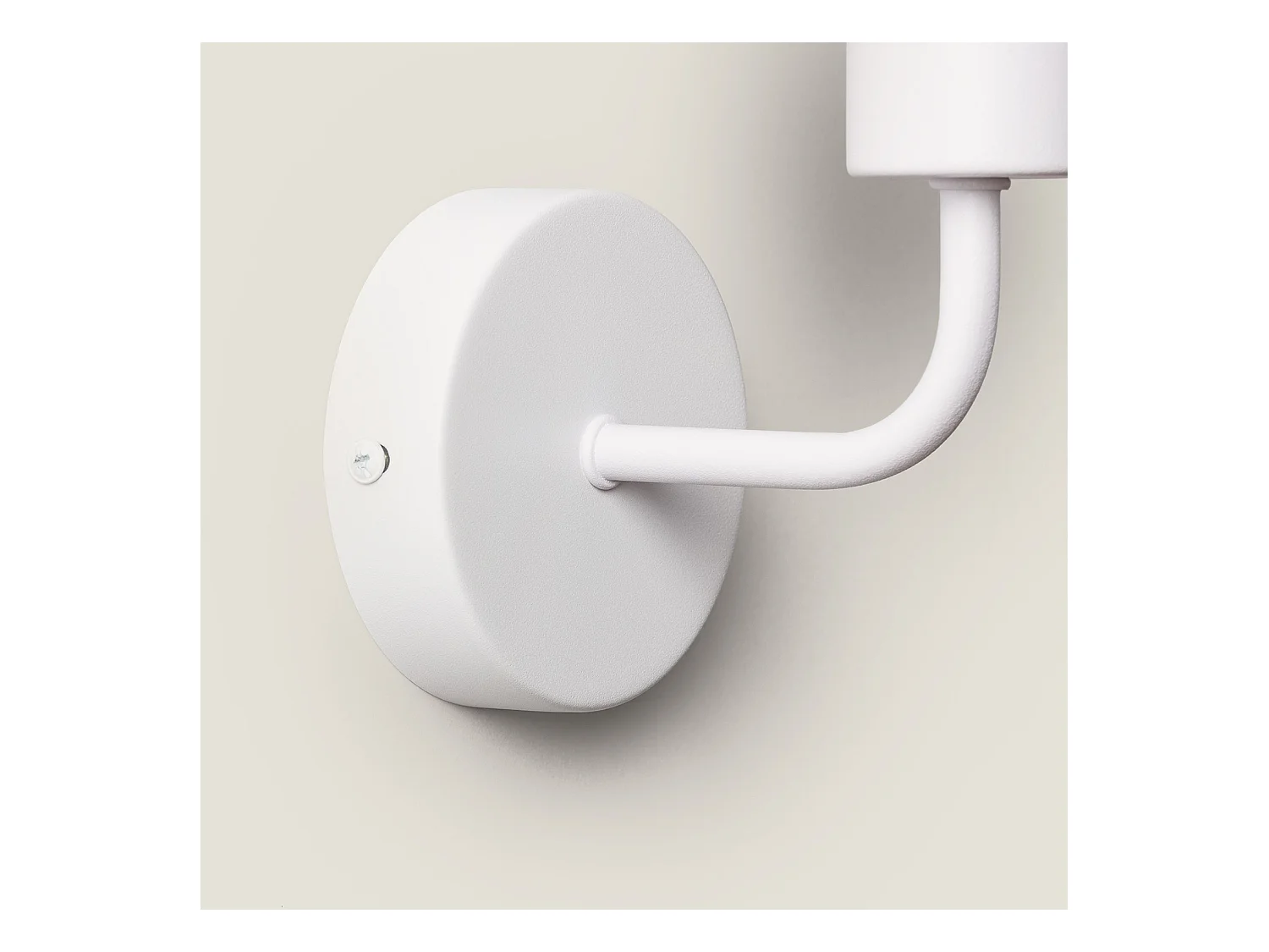 Lampe Murale Métal Jayso Blanc