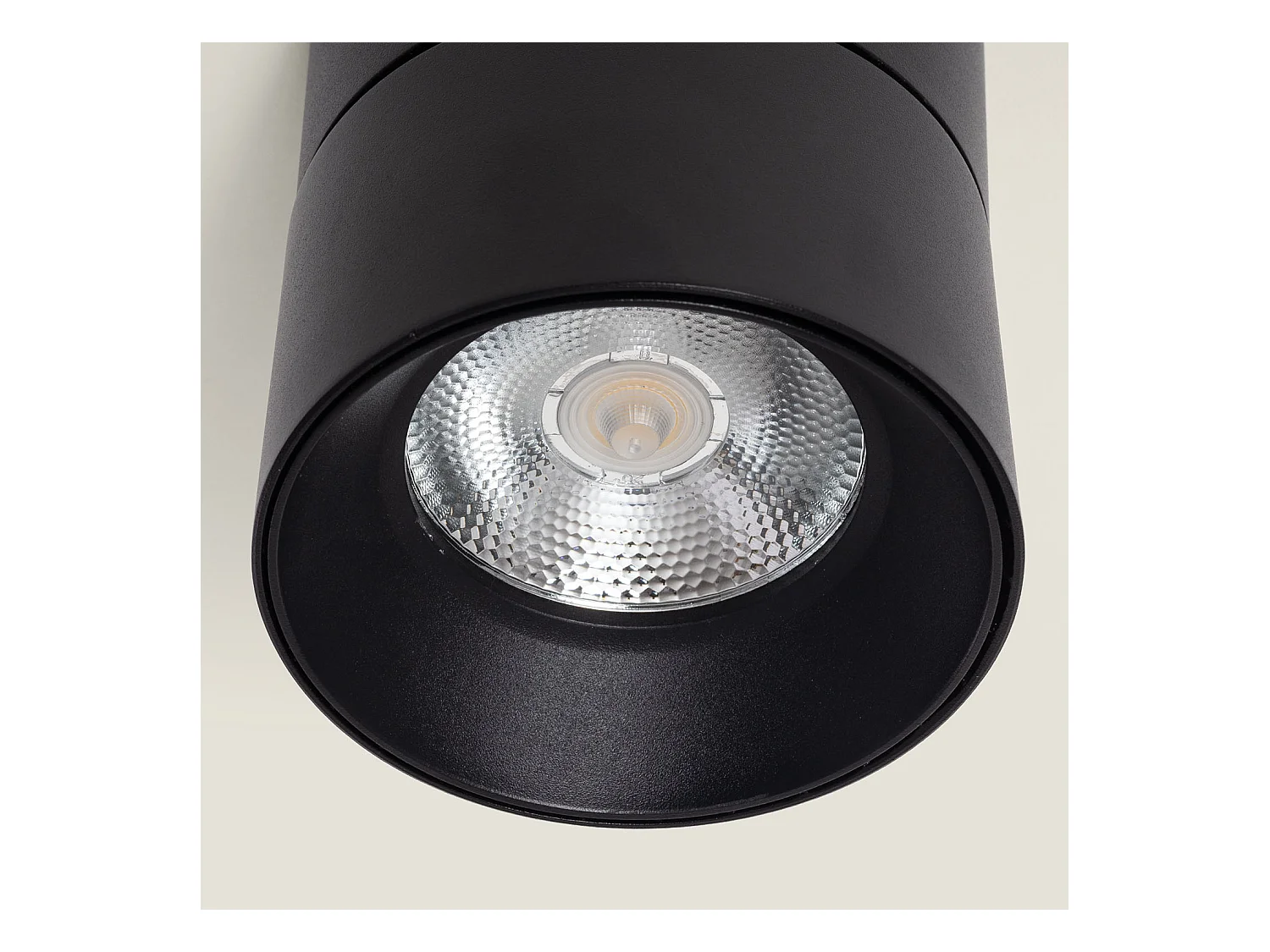 Applique LED 30W Alluminio Circolare Nero New Onuba 4000K Bianco Naturale