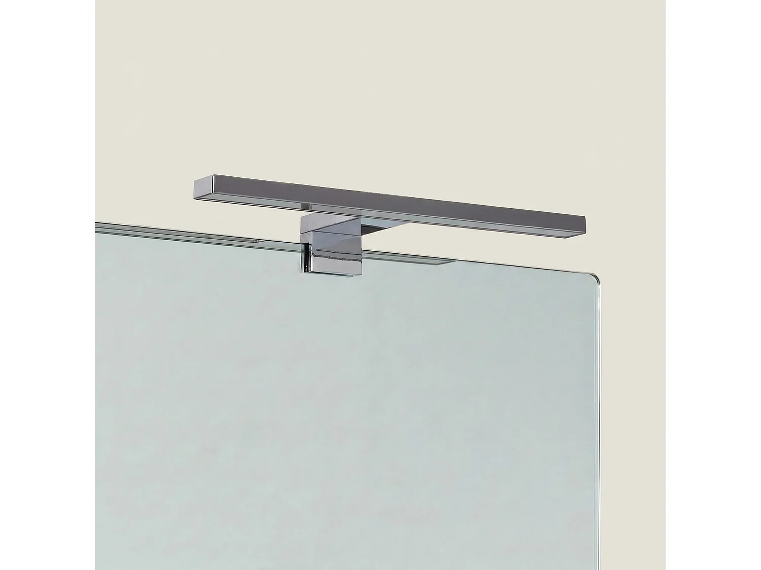 Applique per Specchio del Bagno Carl 5W Argento 6000K Bianco Freddo