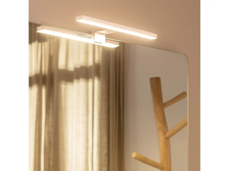 Applique LED Salle de Bain 5W Carl Blanche pour Miroir  4000K Blanc neutre