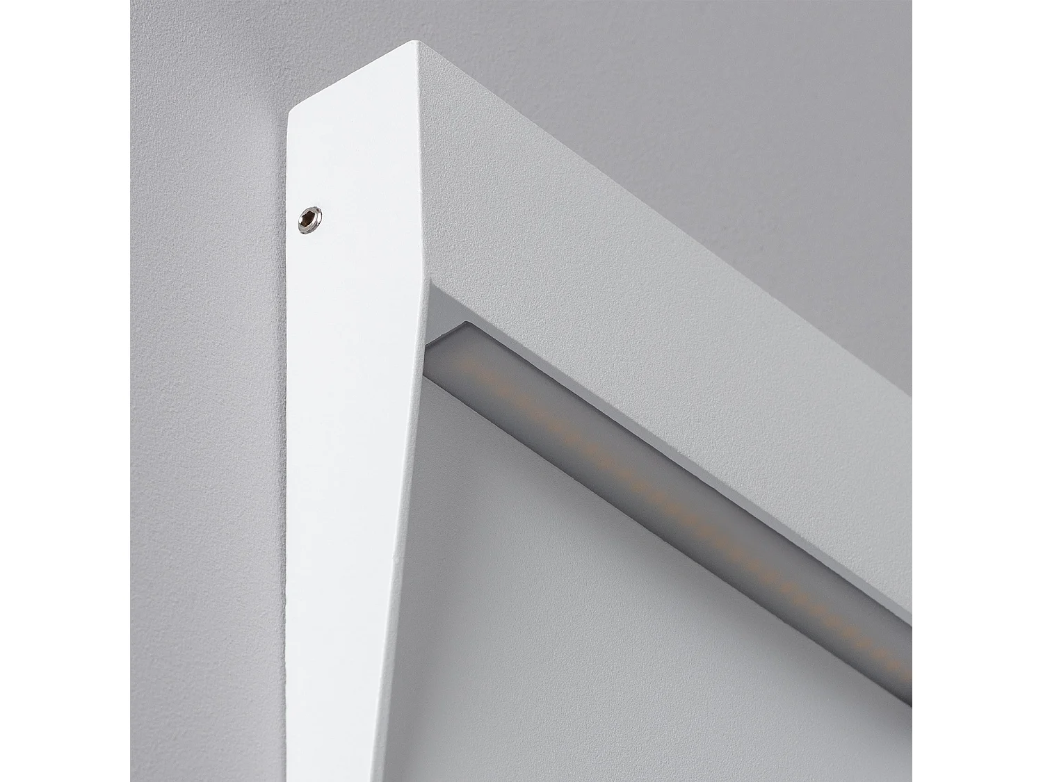 Balise LED Extérieure 6.5W en Saillie au Mur Carrée Jade Blanche Blanc Blanc Neutre 4000K4000K