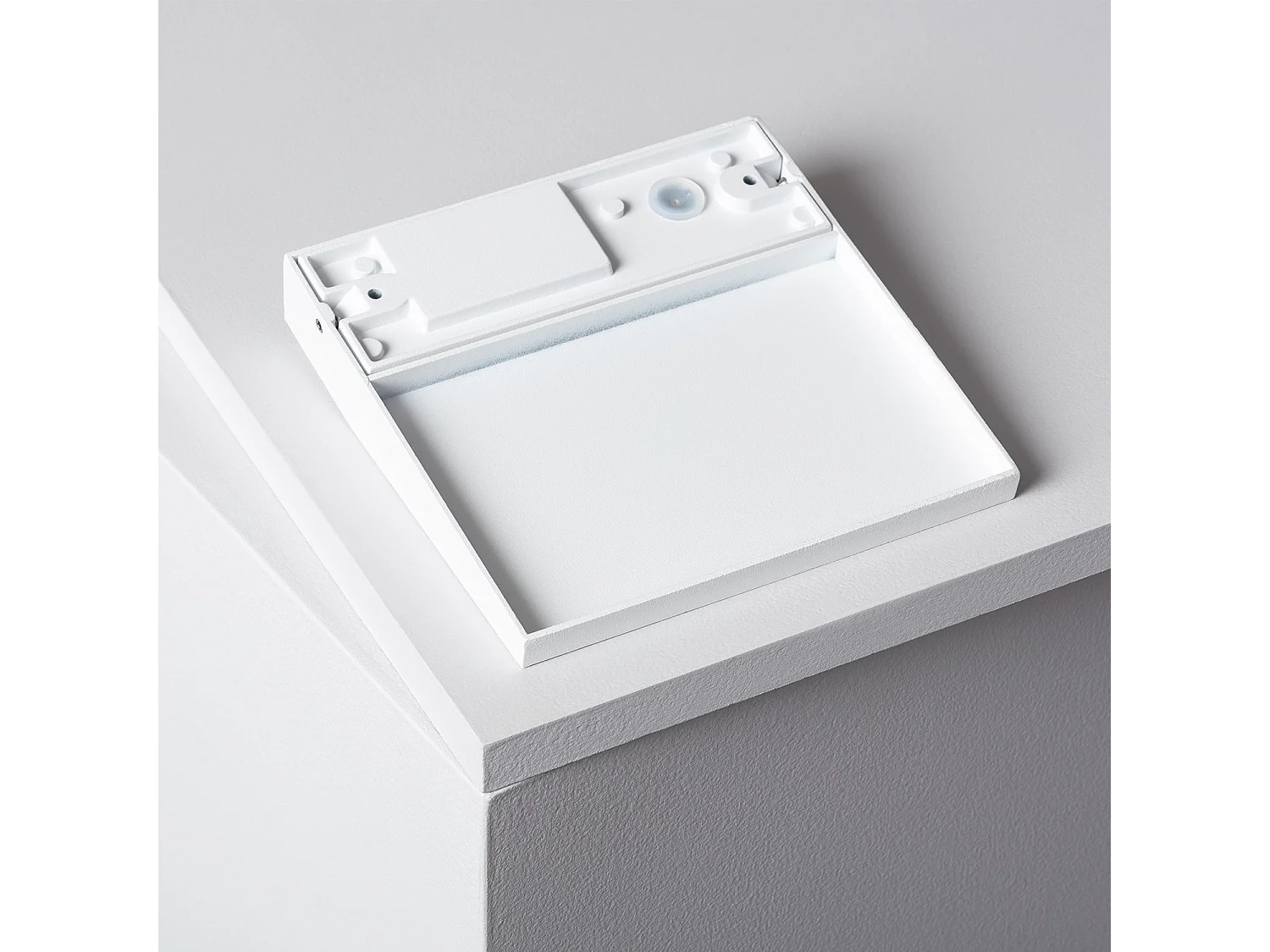 Balise LED Extérieure 6.5W en Saillie au Mur Carrée Jade Blanche Blanc Blanc Neutre 4000K4000K