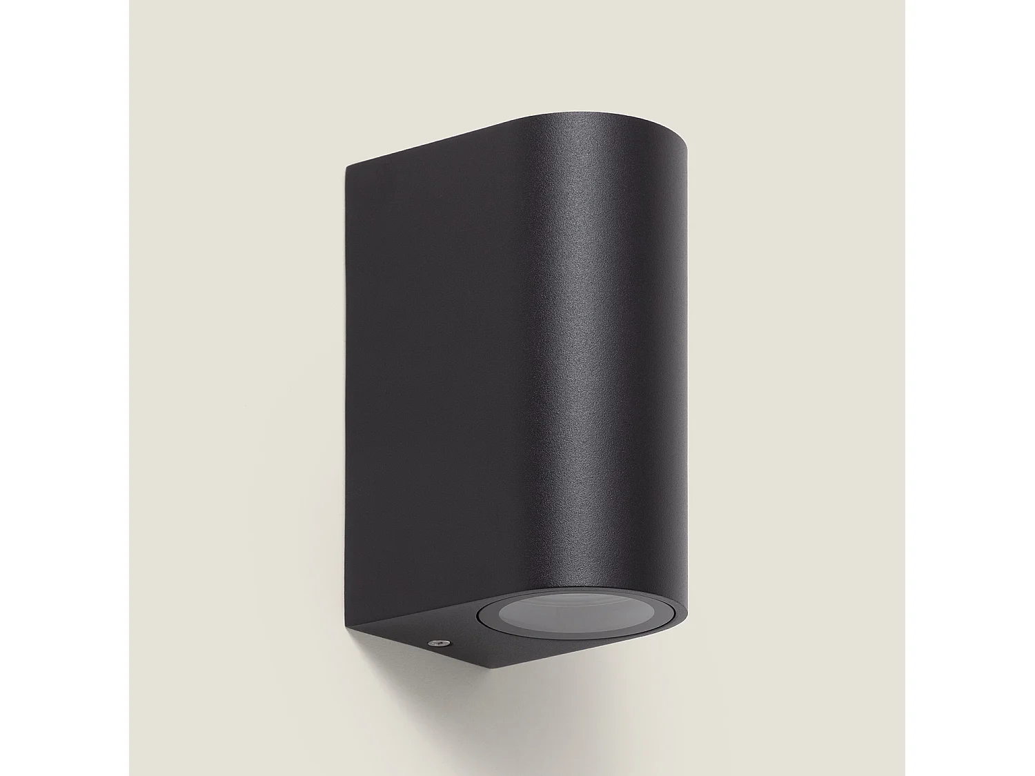 Applique da Parete per Esterni Alluminio Doppia Luce Big Gala Nero