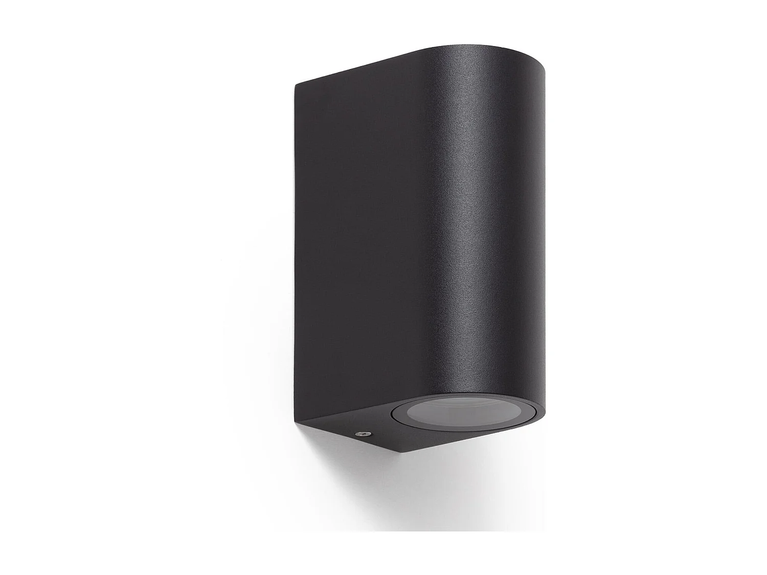 Aplique de Pared Exterior Aluminio Iluminación Doble Cara Big Gala Negro