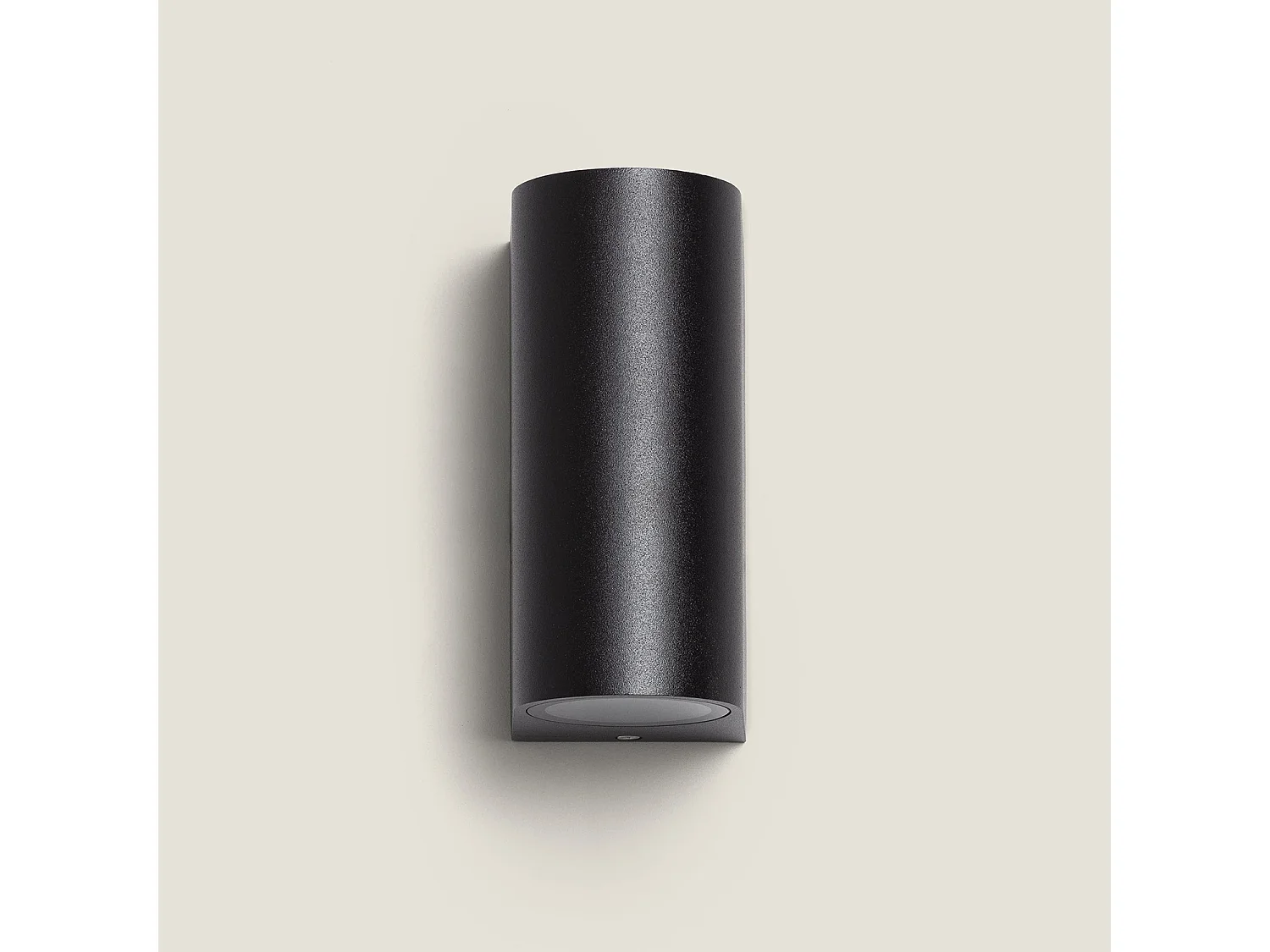 Aplique de Pared Exterior Aluminio Iluminación Doble Cara Big Gala Negro