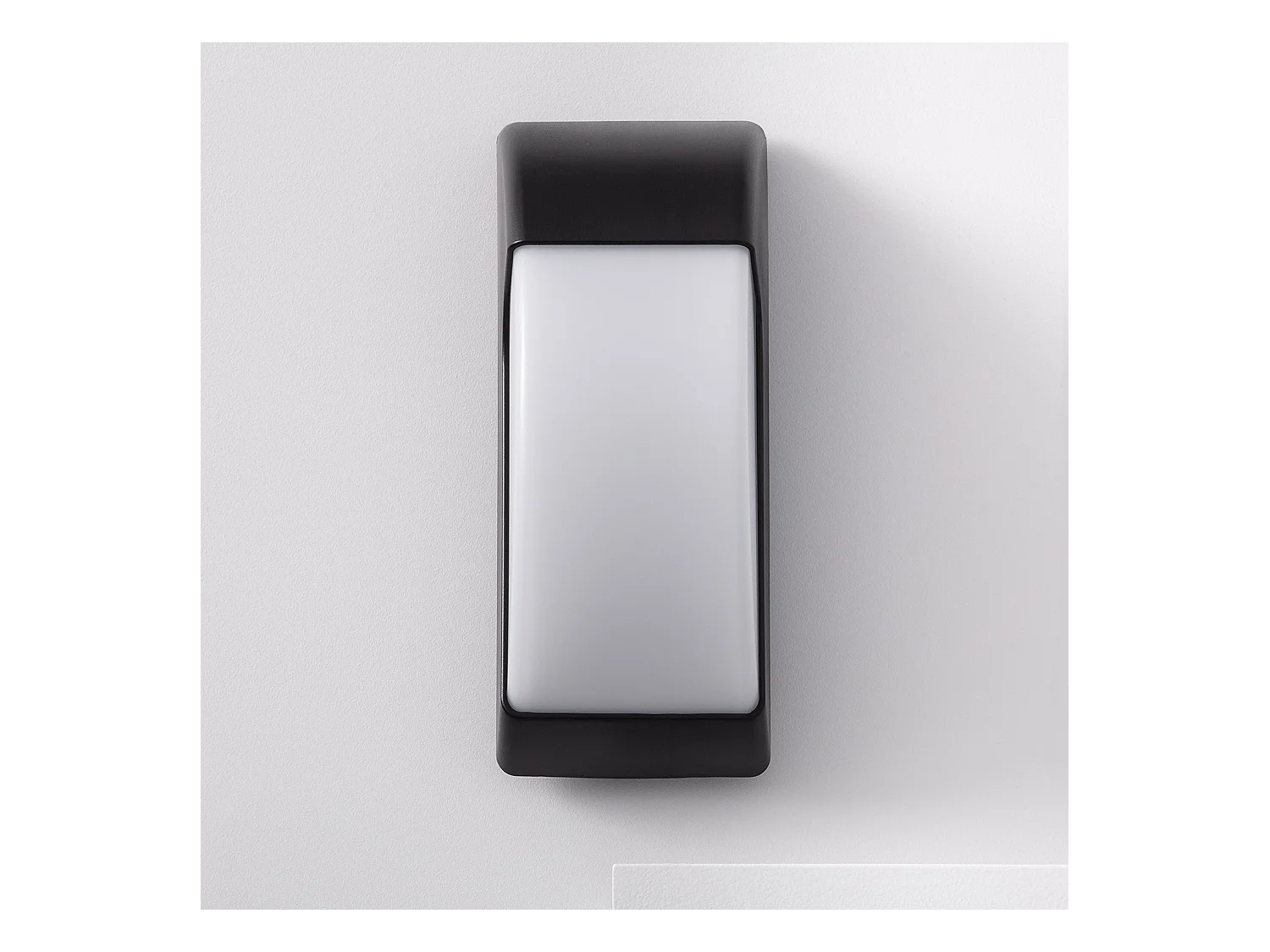 Aplique de Pared para Exterior Titus Negro