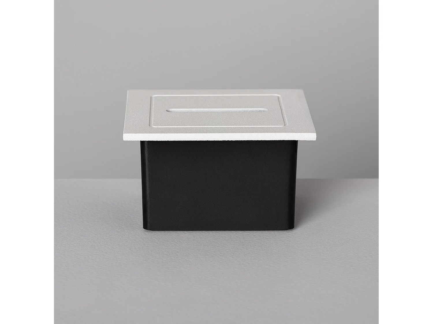 Balise LED Extérieure 3W Encastrable au Mur Wabi Linéaire  Blanche 2700K Blanc chaud