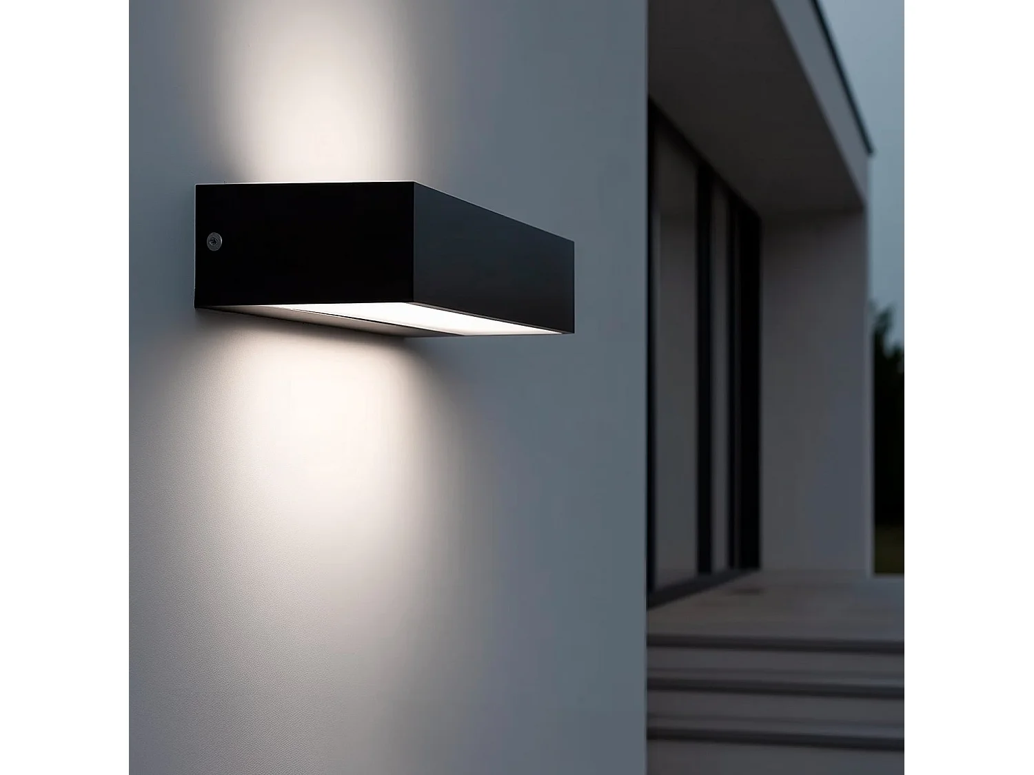 Applique Murale LED Extérieure Galeo IP65 9W Éclairage Double Face 4000K Blanc neutre