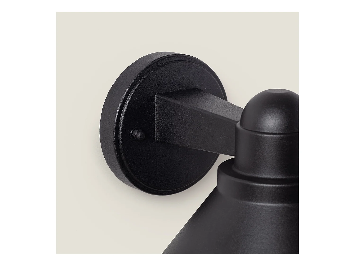 Lampe Murale Extérieure Aluminium Valera  Noir