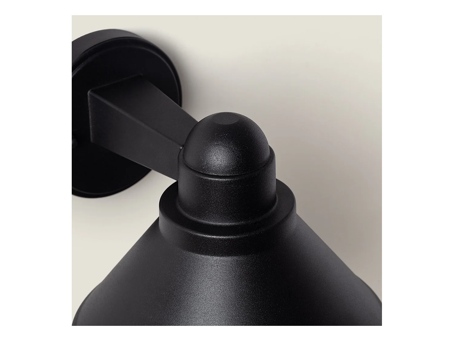 Lampe Murale Extérieure Aluminium Valera  Noir