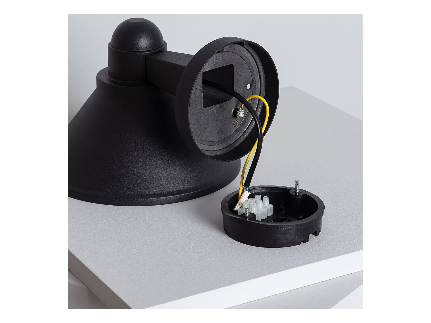 Lampe Murale Extérieure Aluminium Valera  Noir