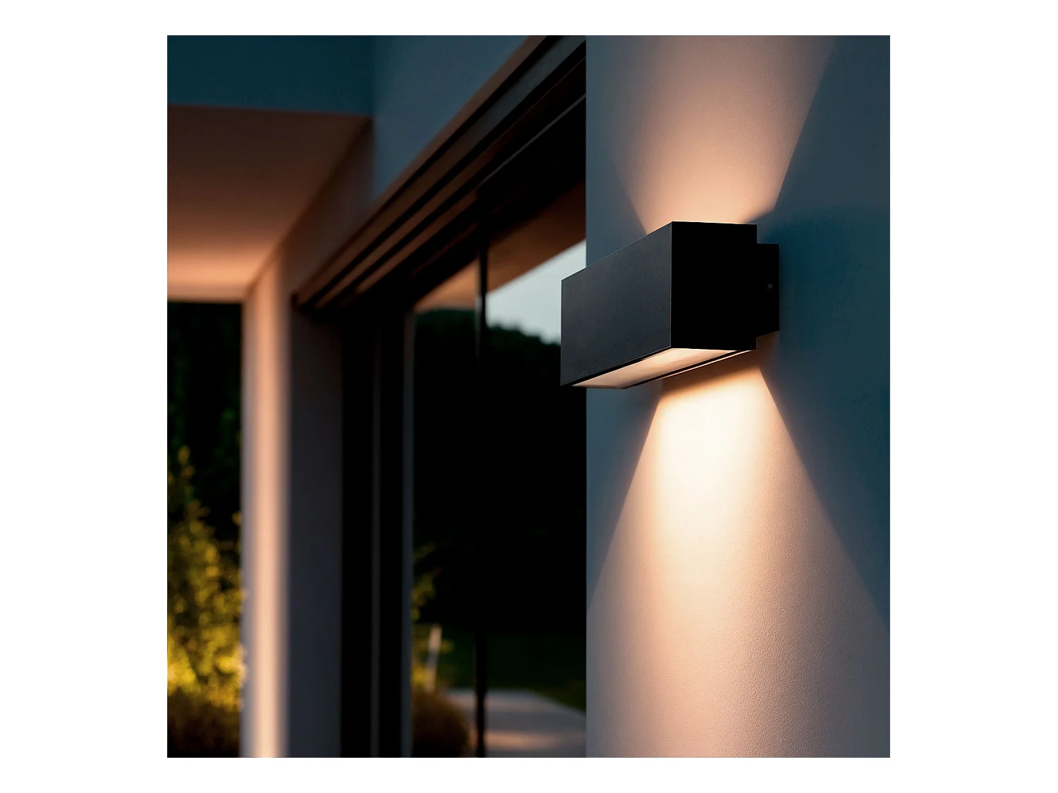 Aplique de Pared Exterior LED 11W Aluminio Iluminación Doble Cara Carinae 4000K Blanco Neutro
