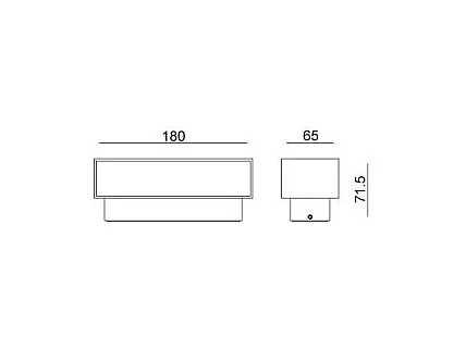 Aplique de Pared Exterior LED 11W Aluminio Iluminación Doble Cara Carinae 4000K Blanco Neutro