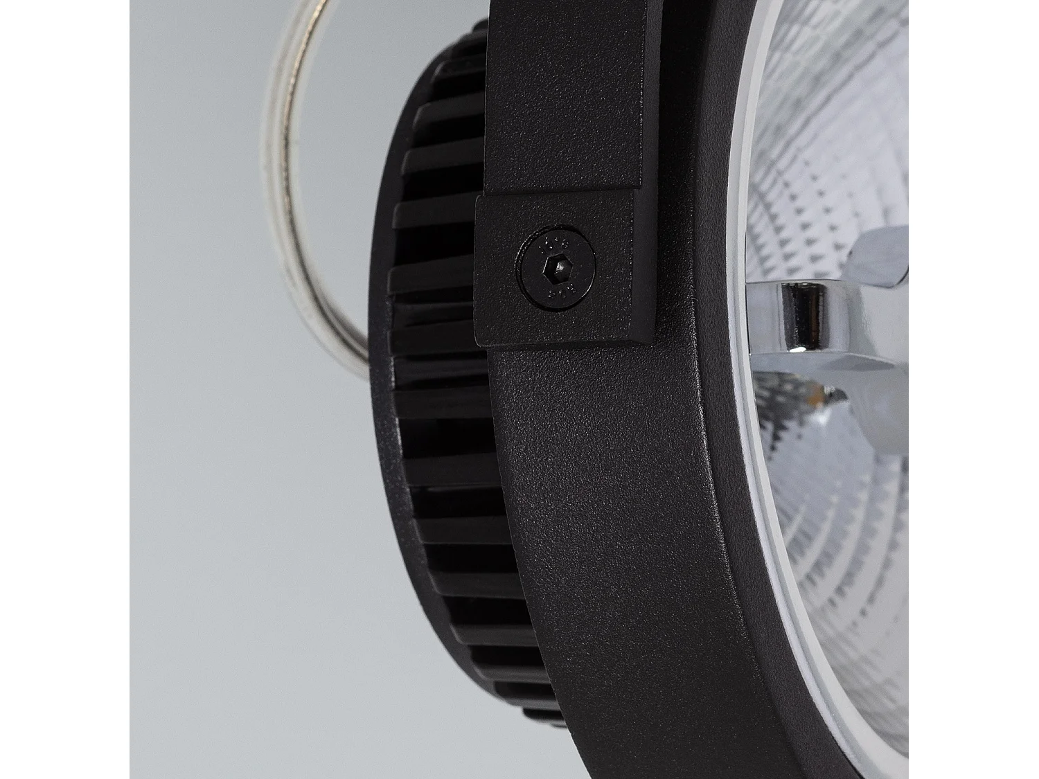 Spot LED 15W CREE en Saillie Orientable AR111 Dimmable Noir 5500K Blanc froid