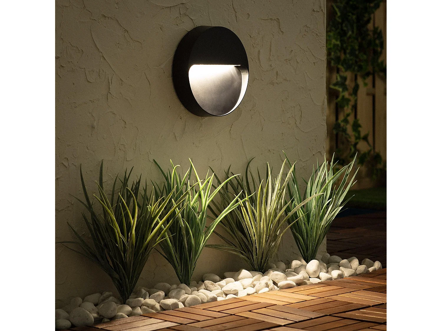 Balise LED Extérieure 6W en Saillie au Mur Febo  4000K Blanc neutre