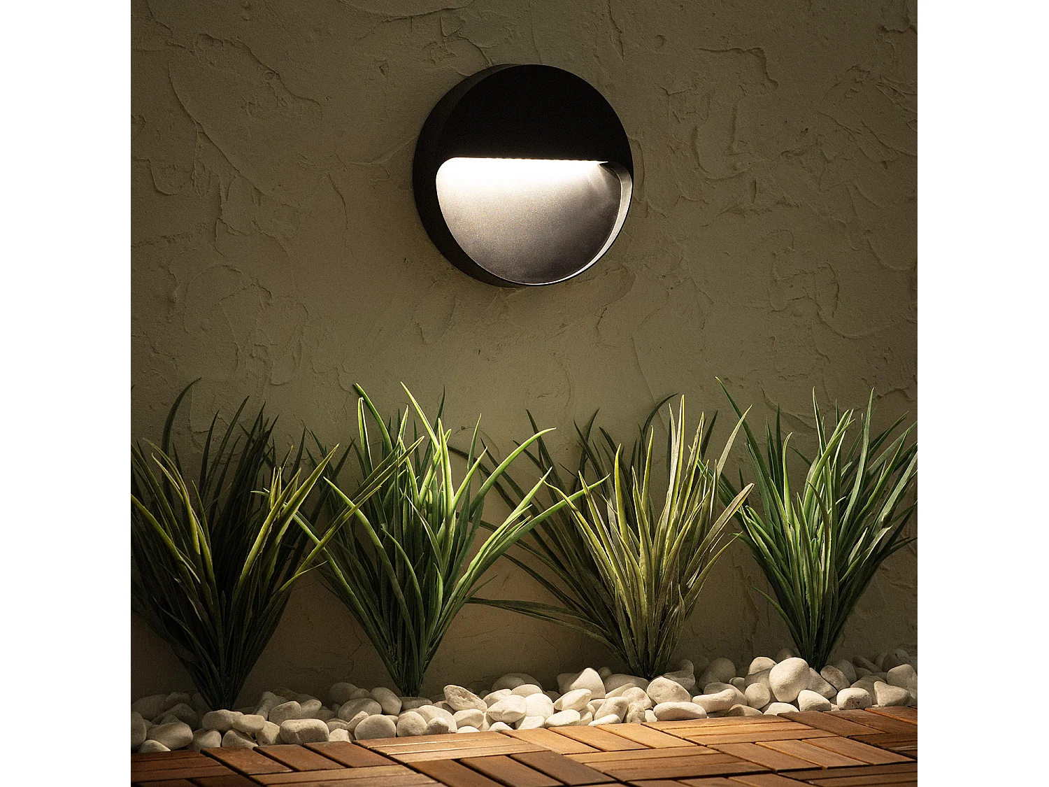 Balise LED Extérieure 6W en Saillie au Mur Febo  4000K Blanc neutre