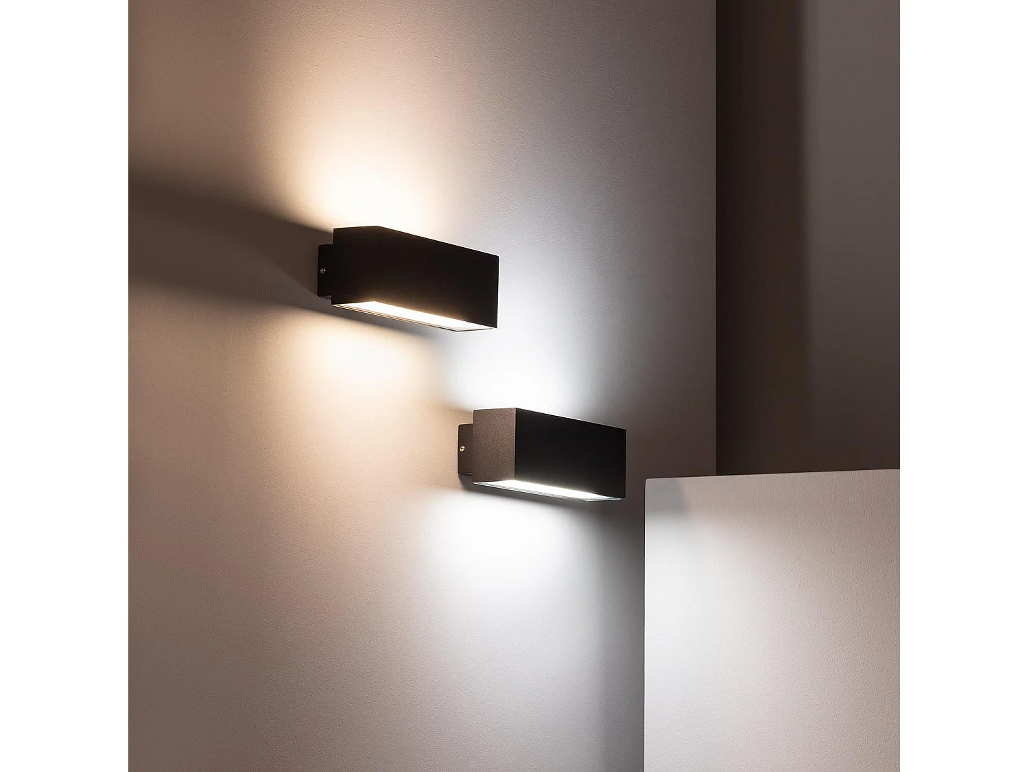 Applique Murale LED 11W Aluminium Éclairage Double Face Carinae 3000K Blanc chaud