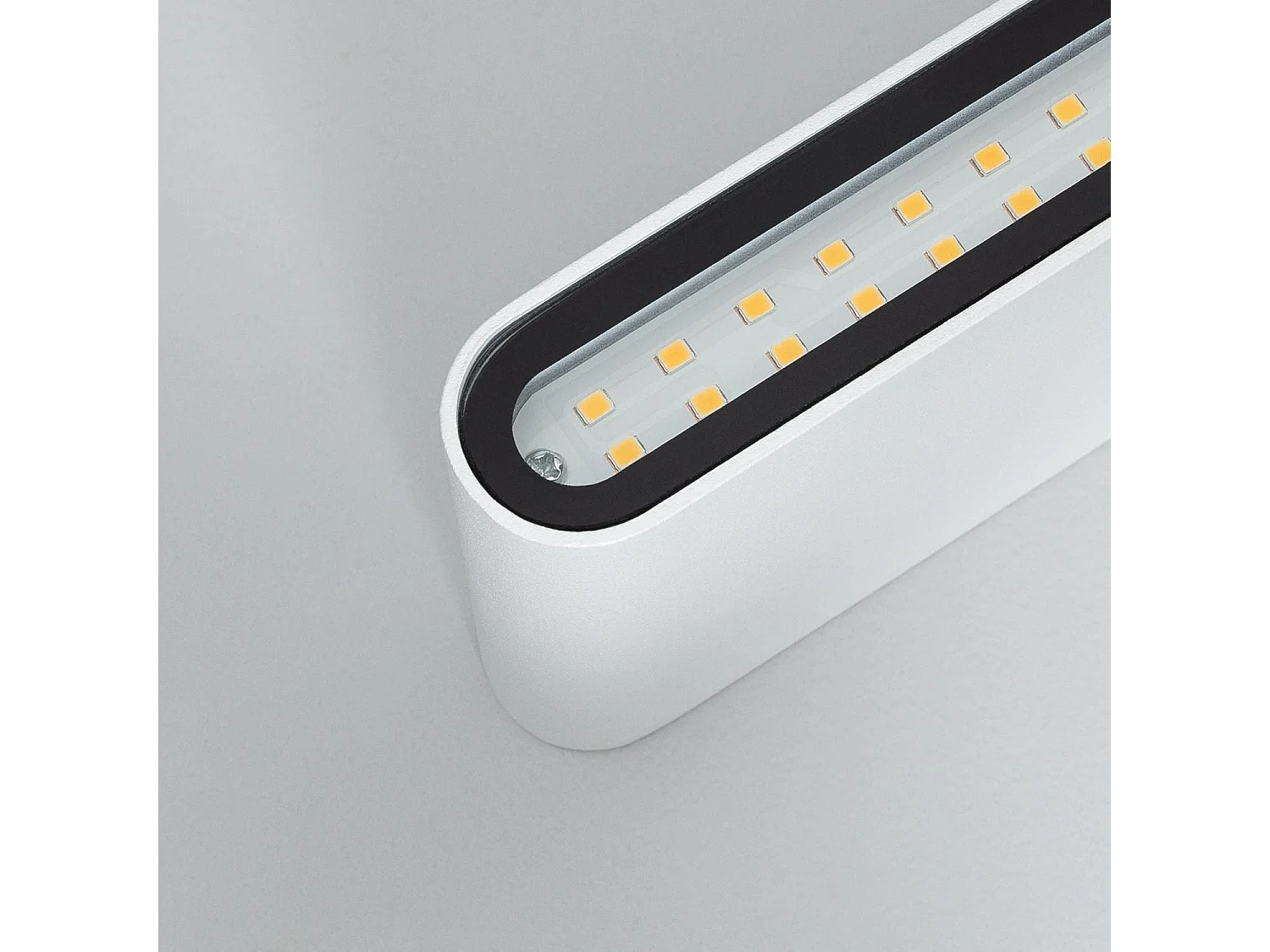 Applique Murale LED Extérieure Einar 12W Éclairage Double Face Rectangulaire Blanche  4000K Blanc neutre