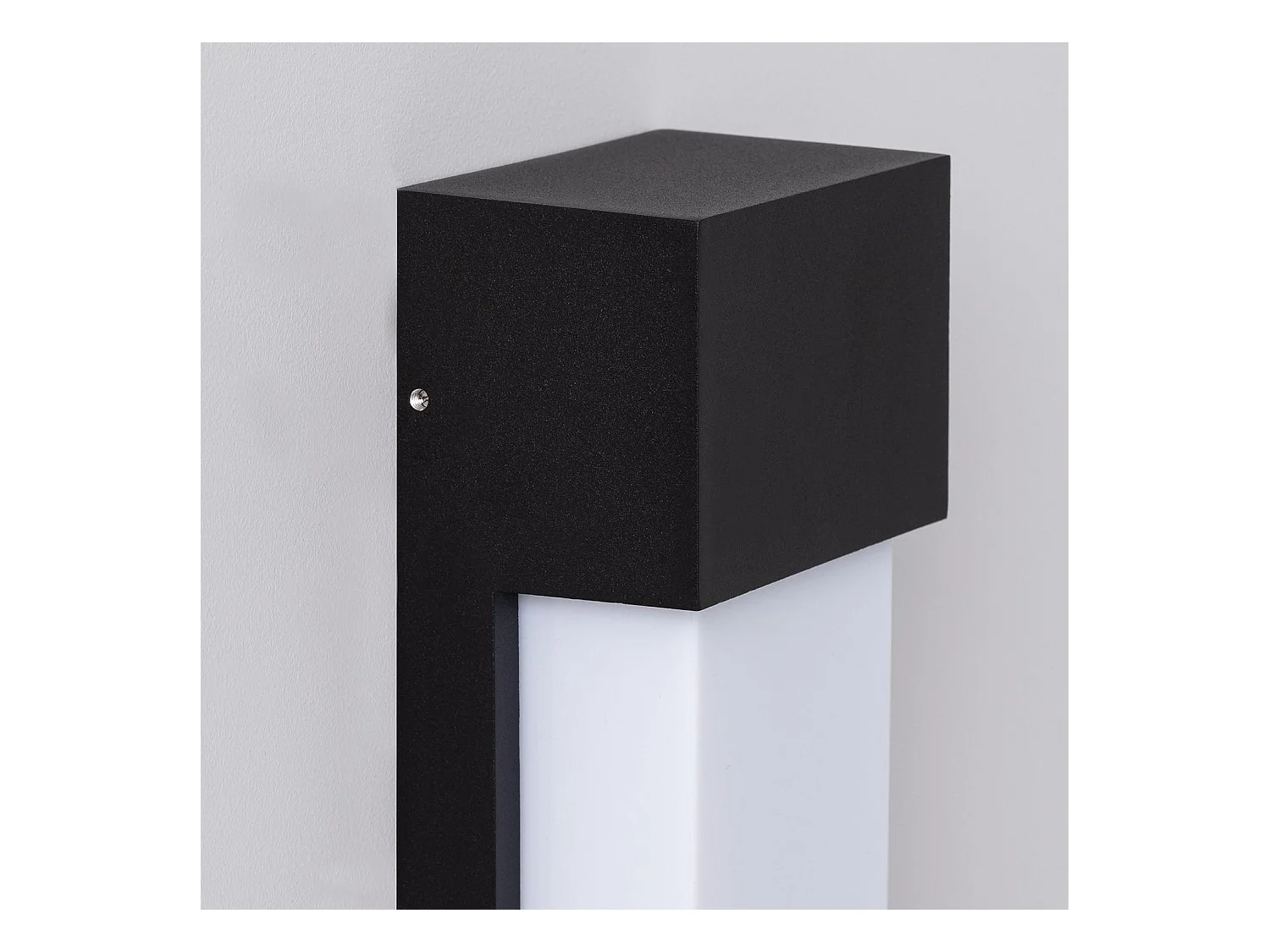 Applique da Parete per Esterni Alluminio Etnea Nero