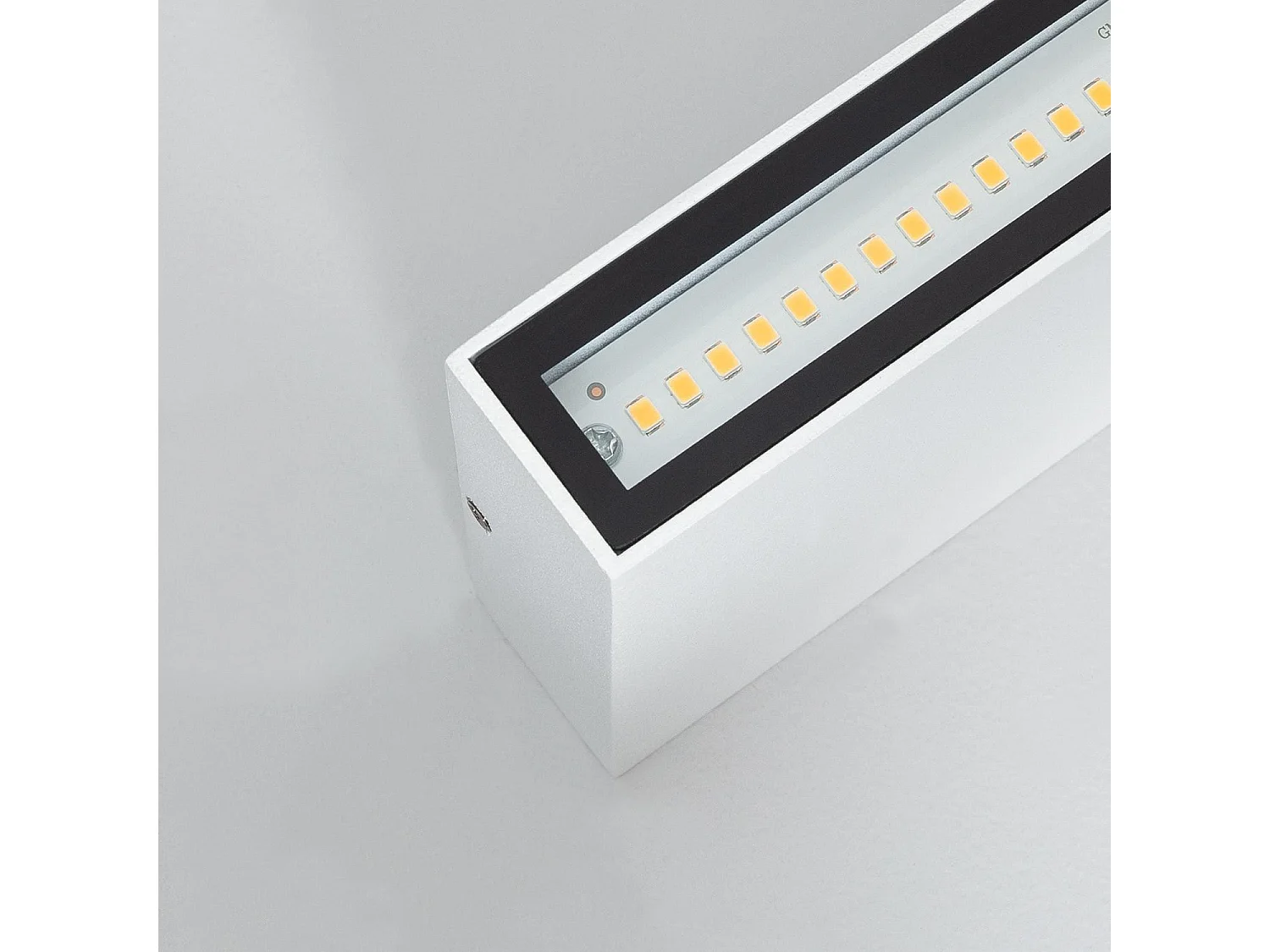 Applique Murale LED Extérieure Kaira 10W Éclairage Double Face Rectangulaire Blanche 4000K Blanc neutre