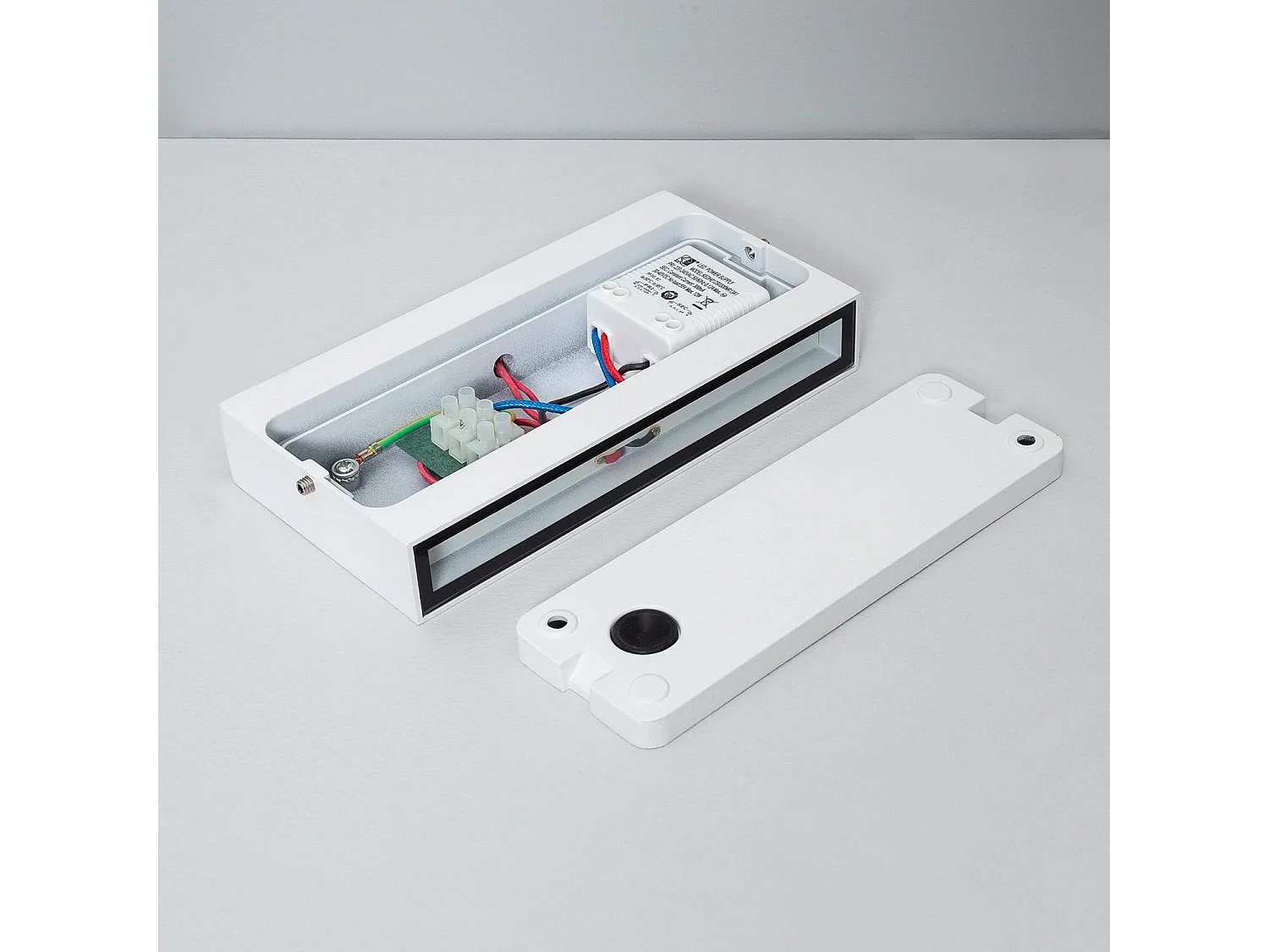 Applique Murale LED Extérieure Luming II 10W Éclairage Double Face Rectangulaire Blanche 4000K Blanc neutre