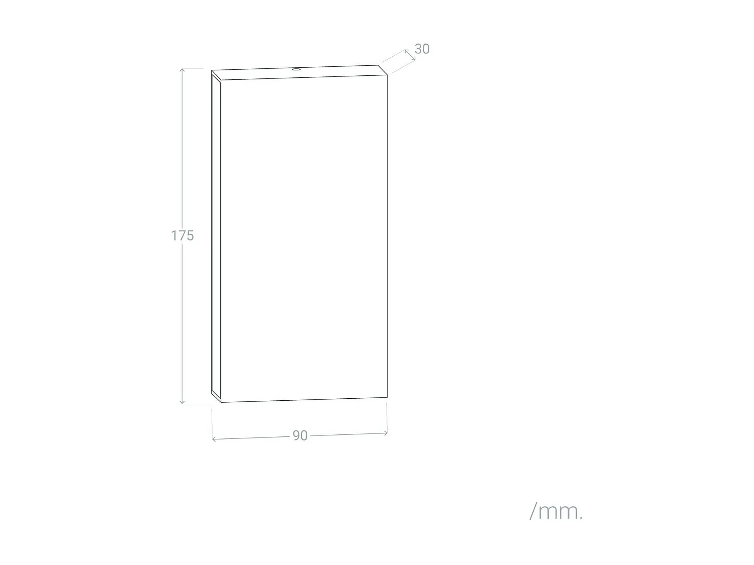 Applique Murale LED Extérieure Luming II 10W Éclairage Double Face Rectangulaire Blanche 4000K Blanc neutre