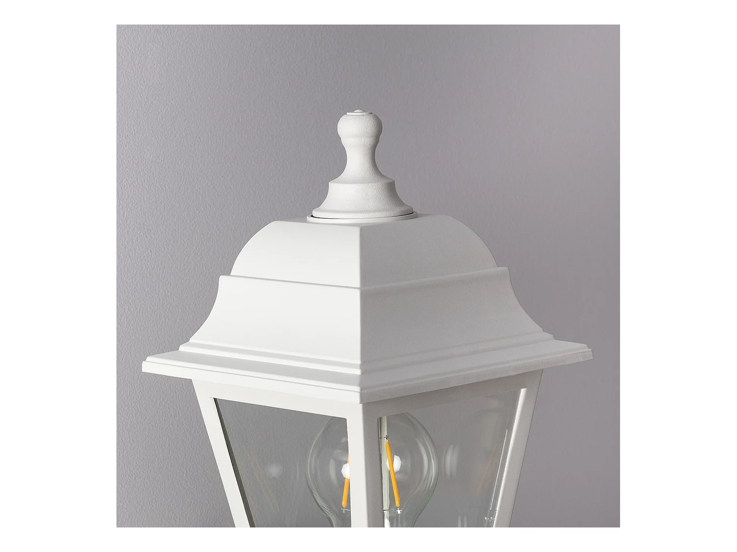 Lampe Murale Extérieure avec Détecteur de Présence PIR Mini Villa Blanc