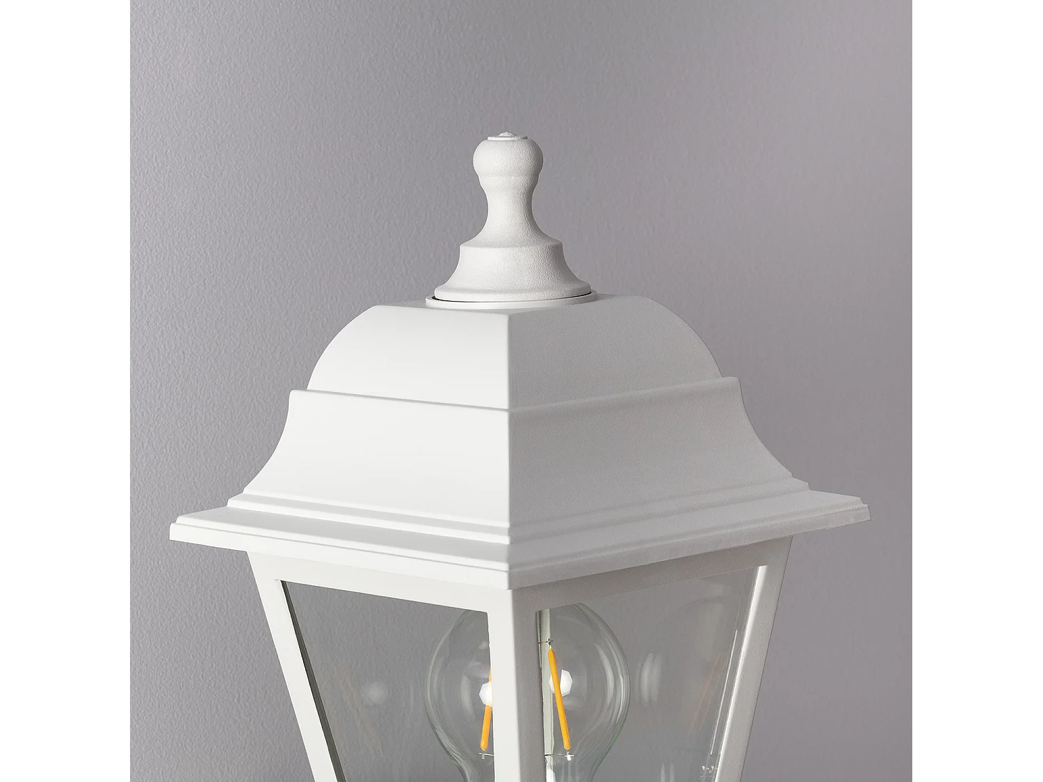 Applique da Parete con Sensore di Movimento Mini Villa Bianco