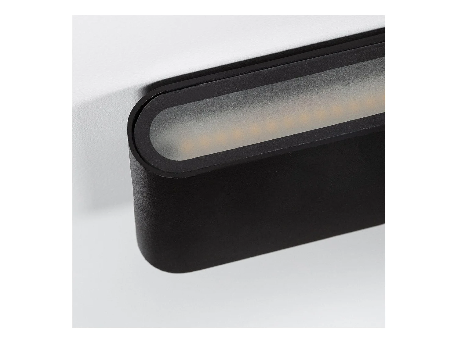 Aplique de Pared Exterior LED 12W Aluminio Iluminación Doble Cara Vesta Negro 2700K Blanco Cálido