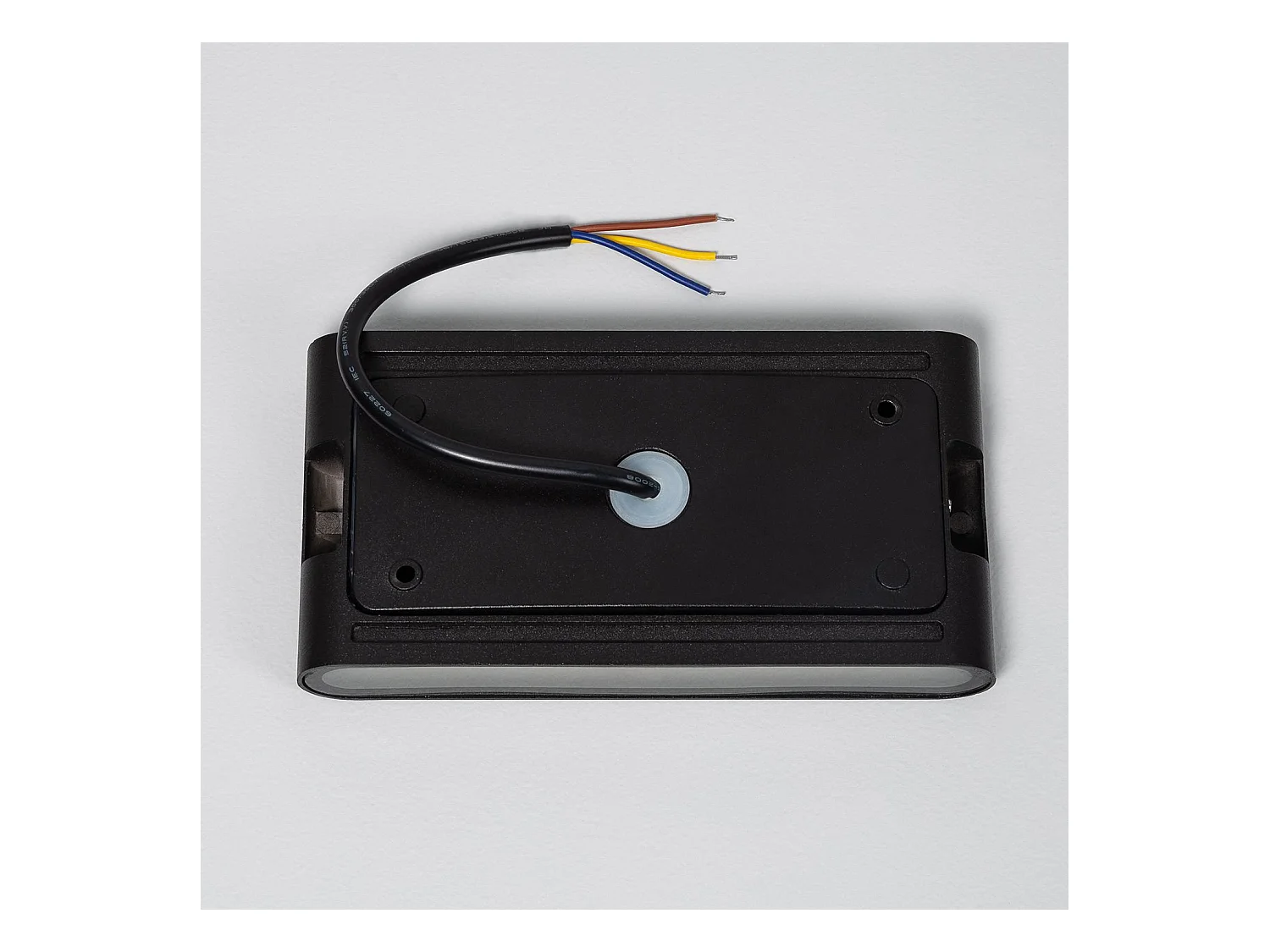 Aplique de Pared Exterior LED 12W Aluminio Iluminación Doble Cara Vesta Negro 2700K Blanco Cálido