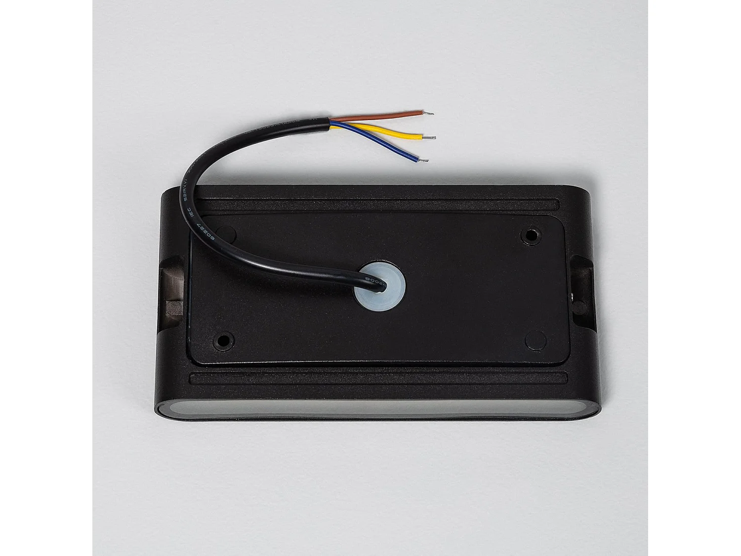 Applique Murale LED Extérieure Aluminium Vesta 12W Éclairage Double Face Noire  2700K Blanc chaud