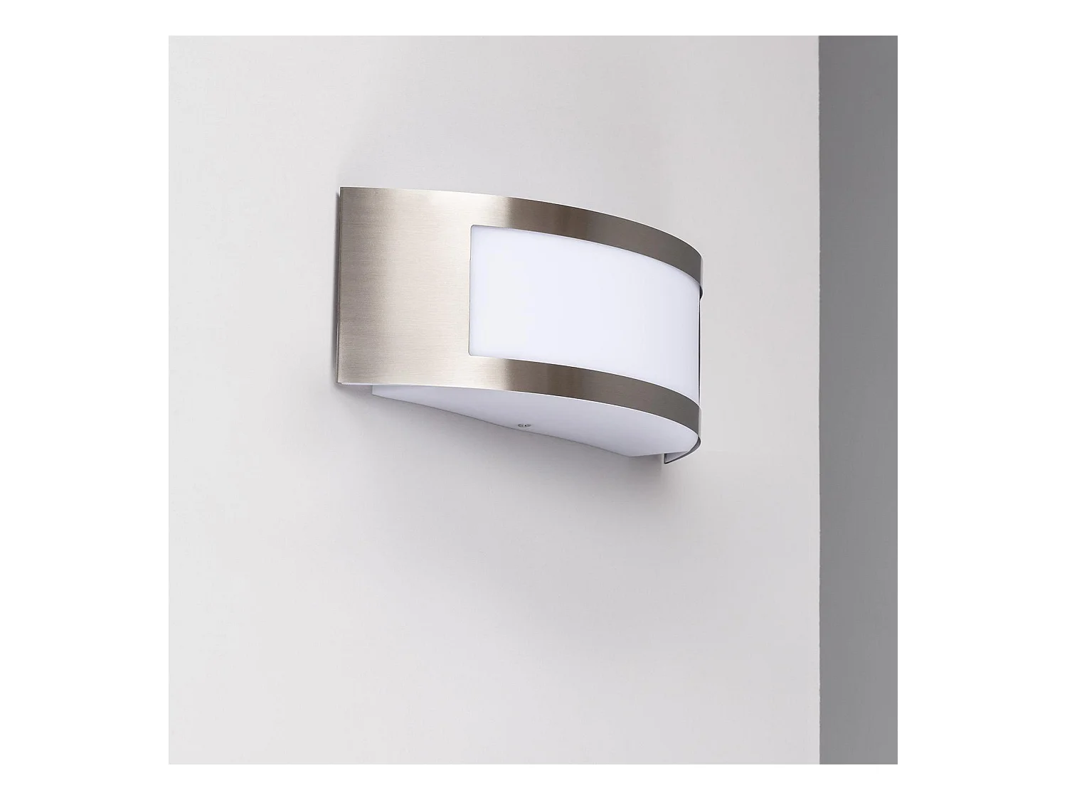 Applique Murale Extérieure Inox Girig  Argent